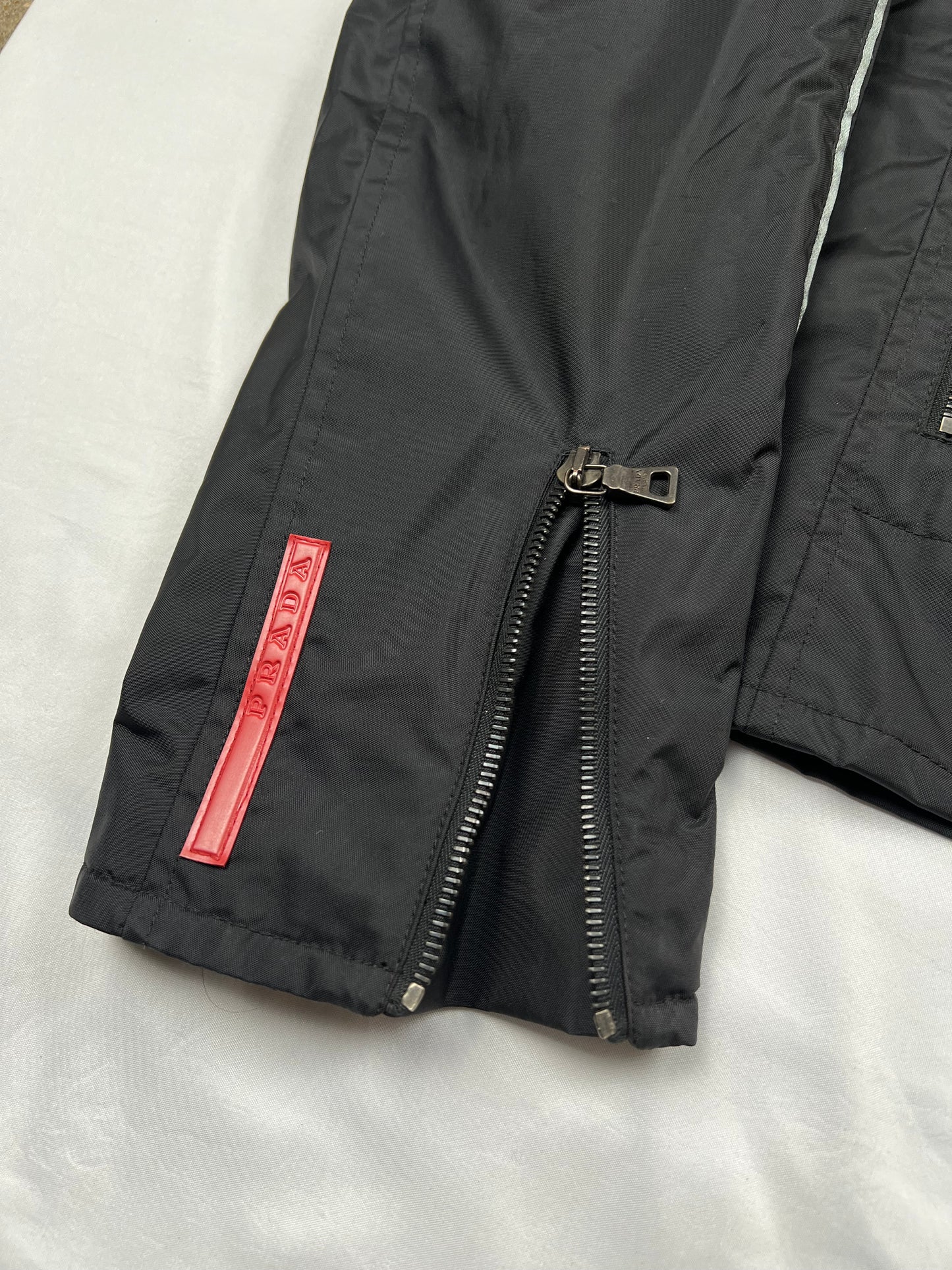 .Prada Black Nylon Jacket (M/L)