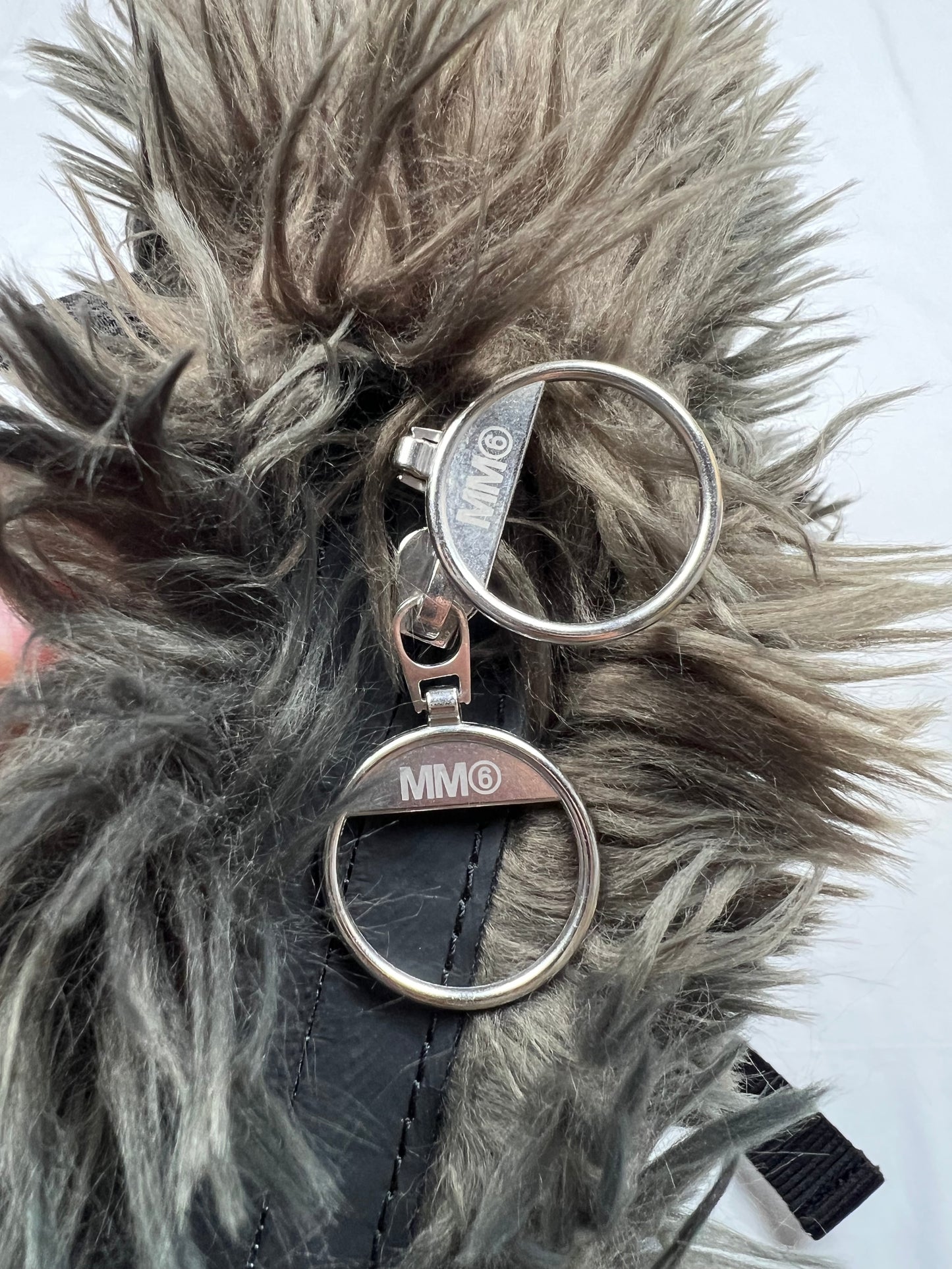 Maison Margiela backpack Eco fur
