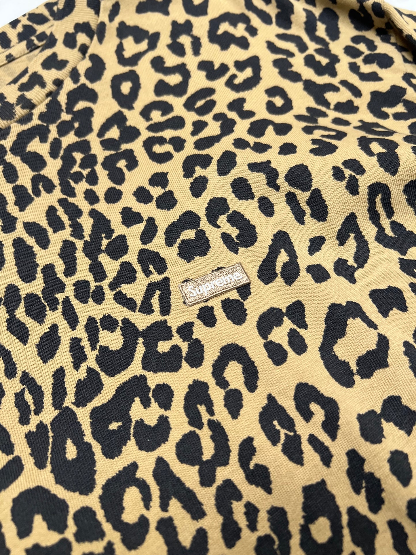 Supreme Leopard longsleeve (S/M)