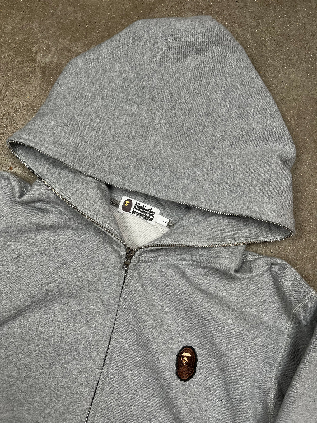 Bape Zip-Up Hoodie (L)
