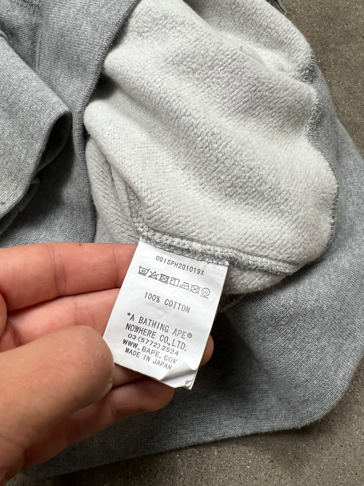 Bape Zip-Up Hoodie (L)