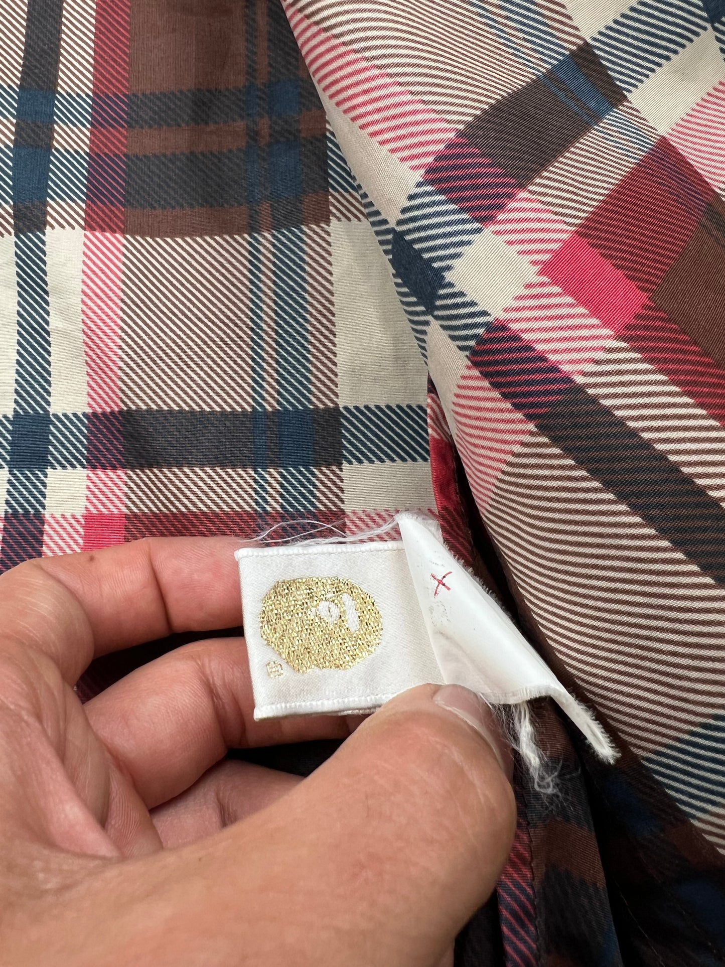 Bape Tartan Jacket (S)