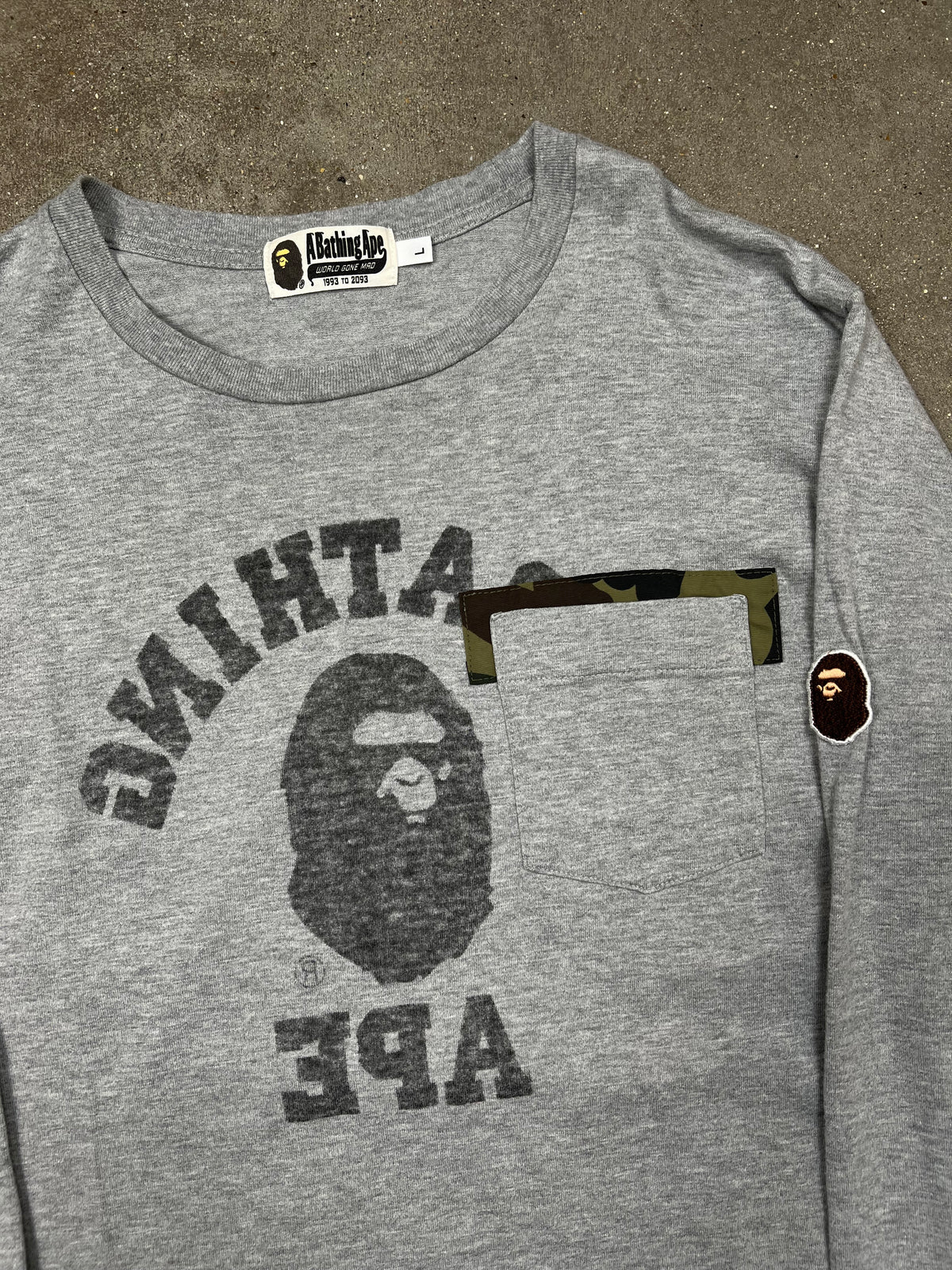 Bape Longsleeve Shirt (L)