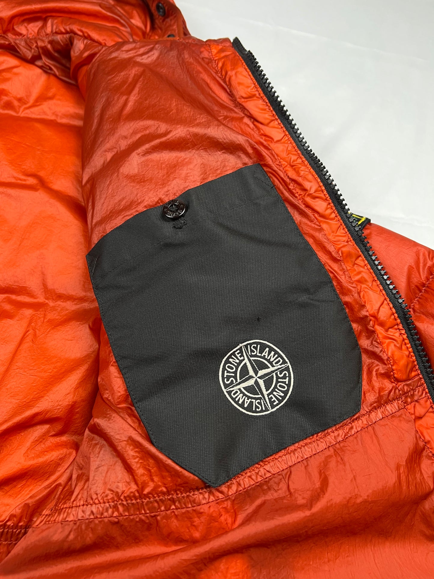 Stone Island 2014 Red Garment Dyed Puffer (S)
