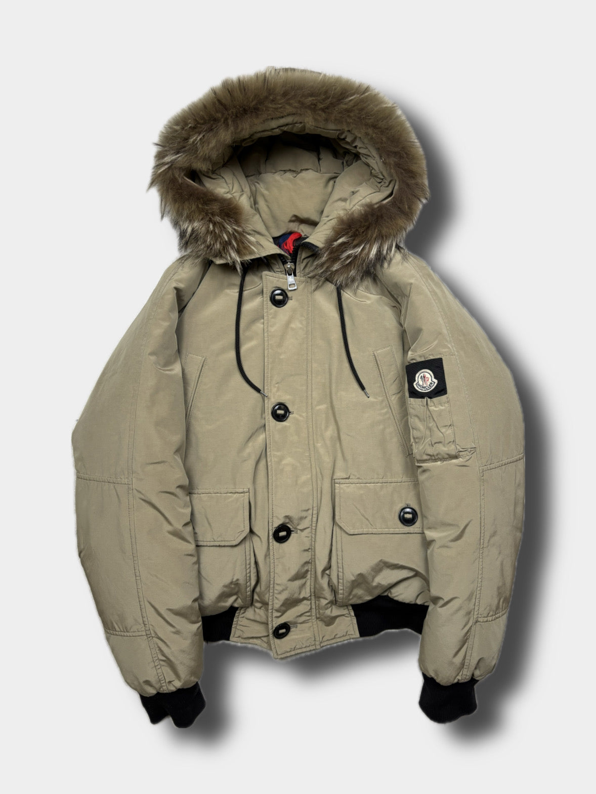 Moncler Fur Puffer (L)