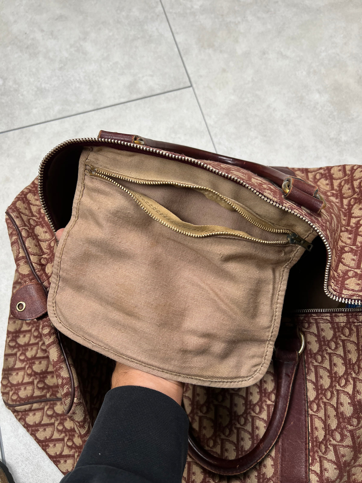 Christian Dior Travel Bag