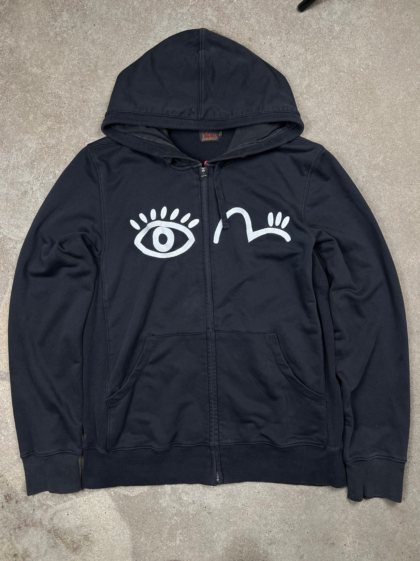 Evisu Zip-Up Hoodie (L/XL)