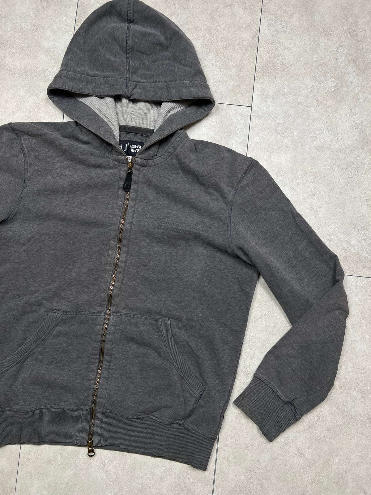 Armani Jeans Zip-Up Hoodie (S/M)