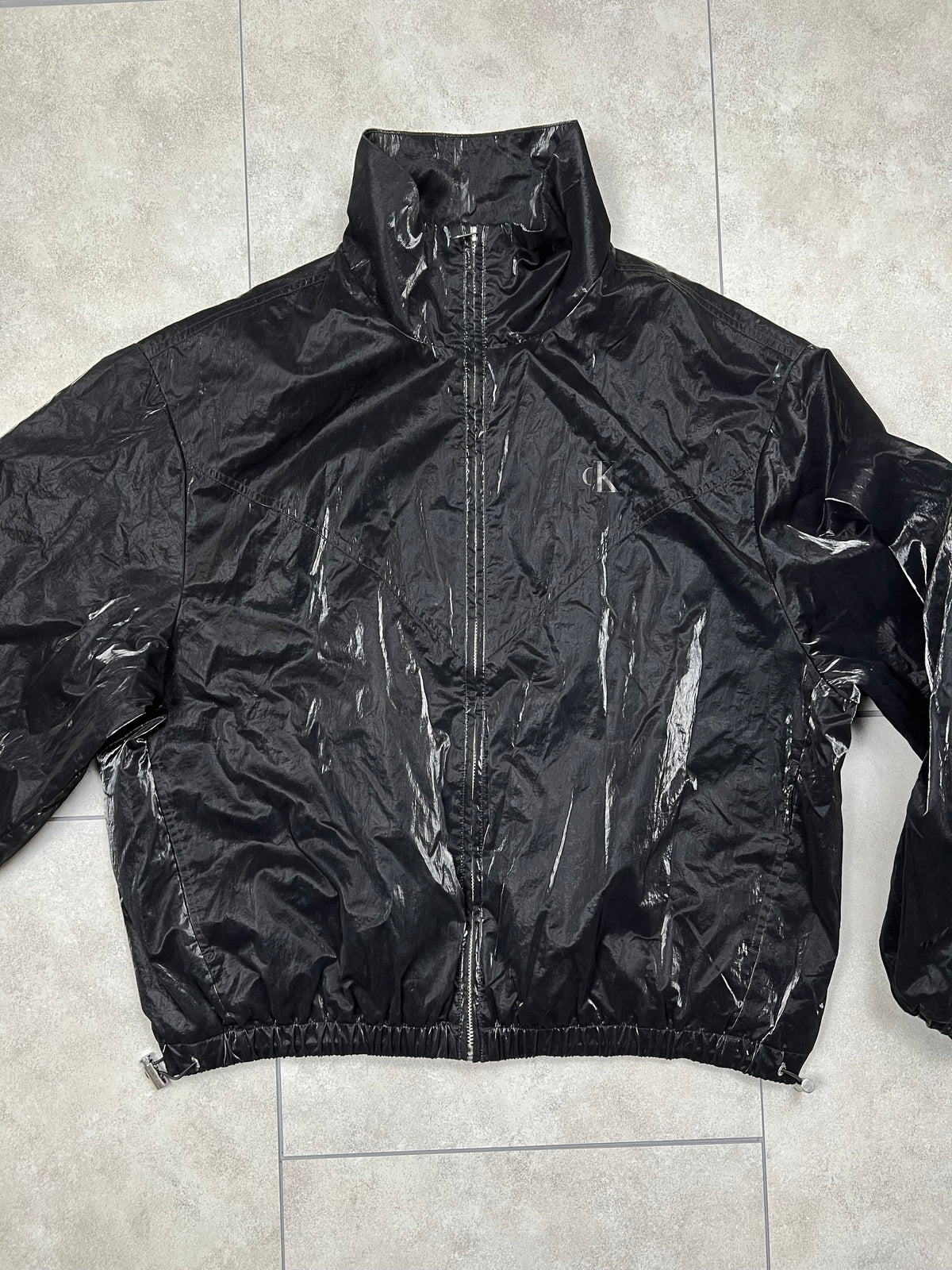 Calvin Klein Silk Jacket (L)