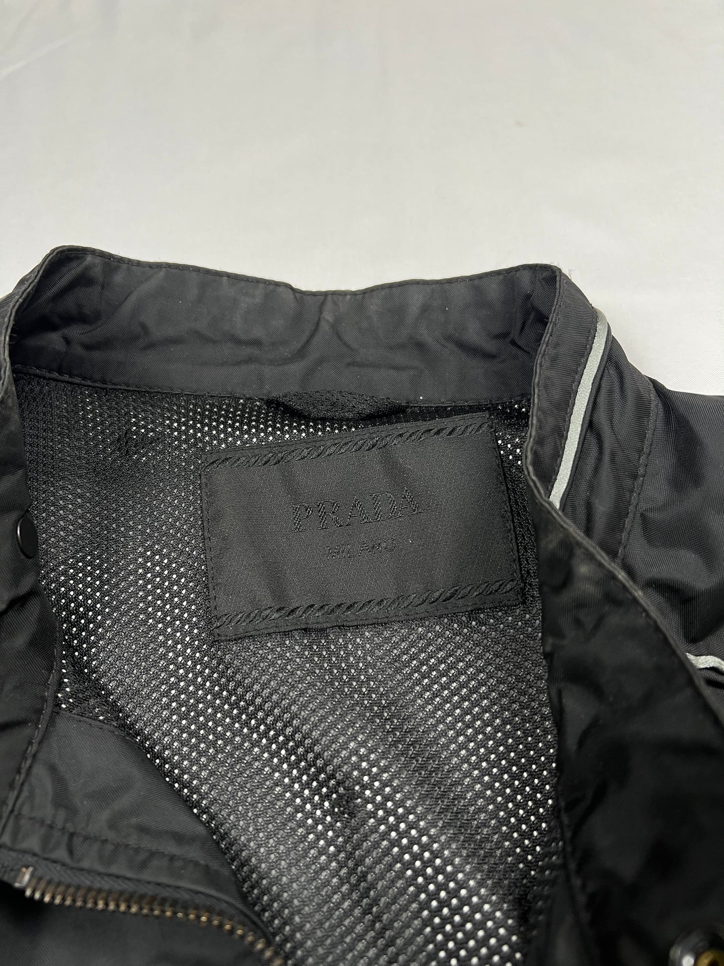 .Prada Black Nylon Jacket (M/L)