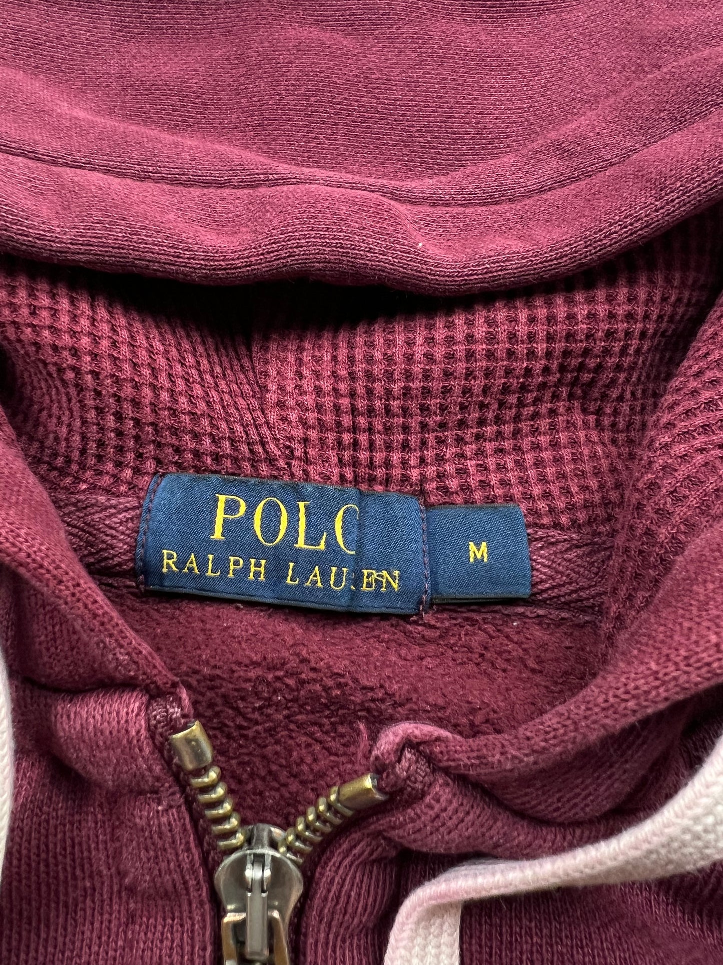 Ralph Lauren Zip-Up Hoodie (M)