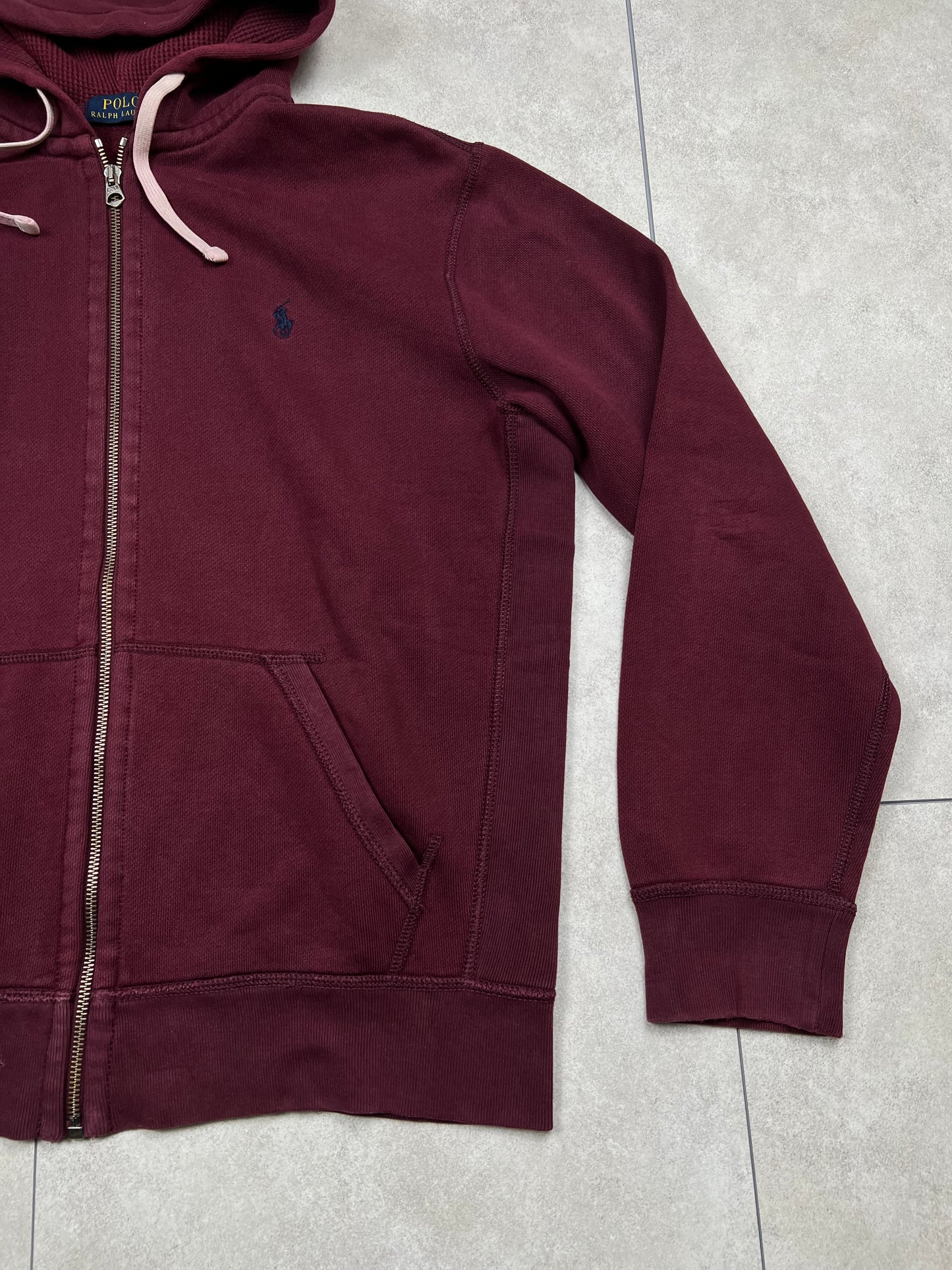 Ralph Lauren Zip-Up Hoodie (M)