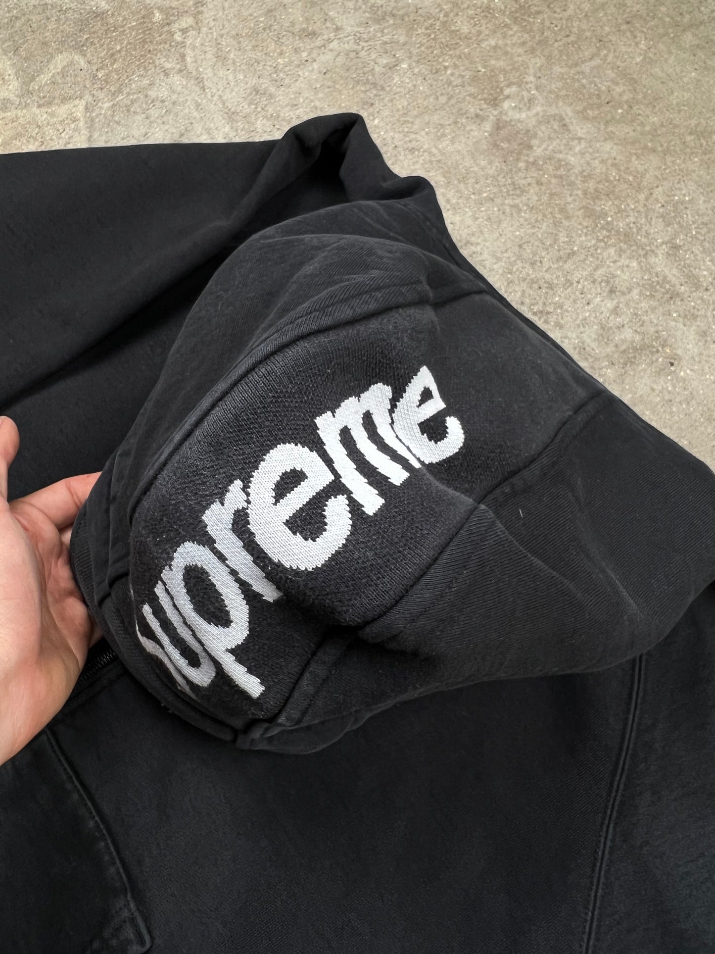 Supreme Brim Zip Up Hoodie (M)