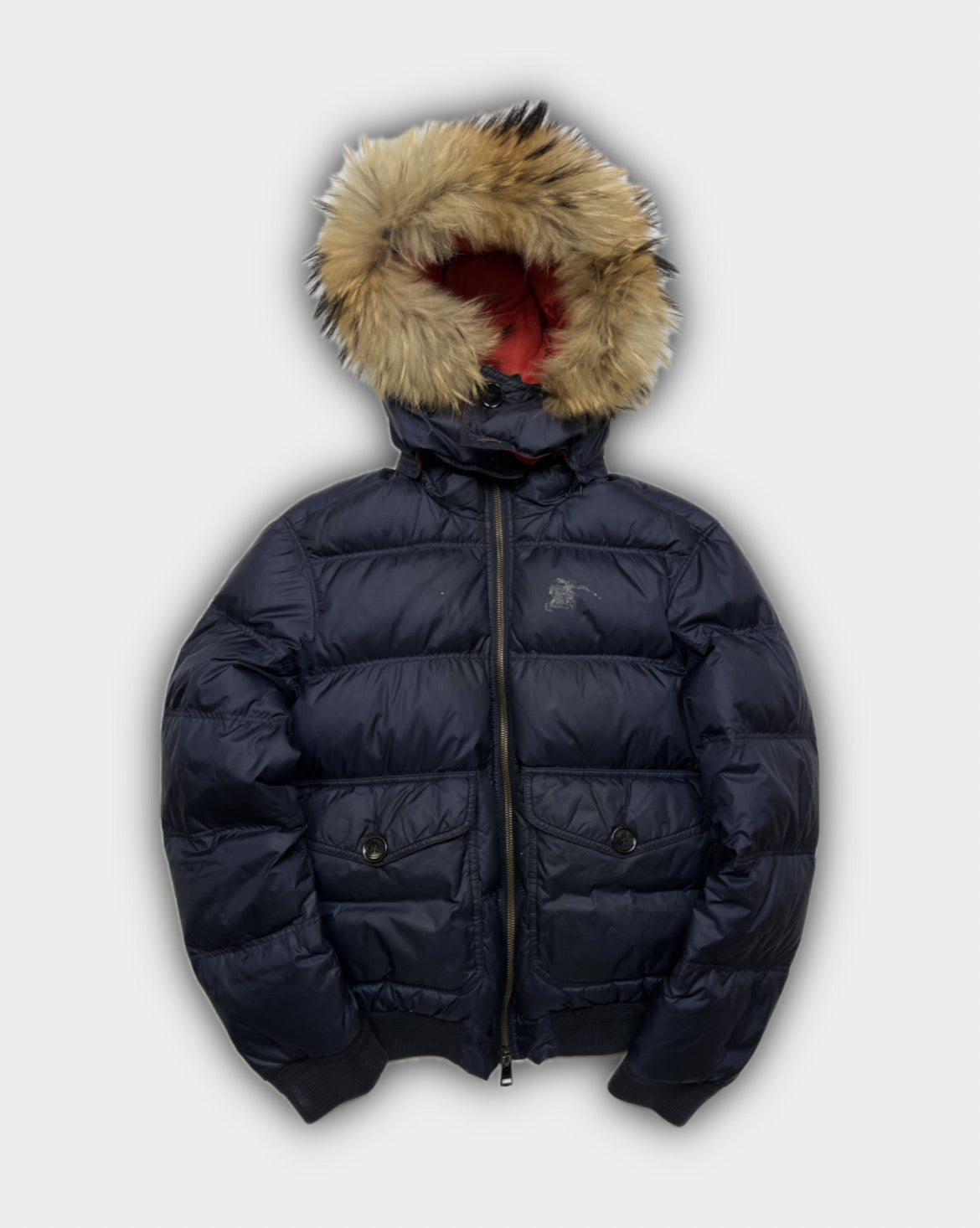 Burberry Fur Puffer (S)