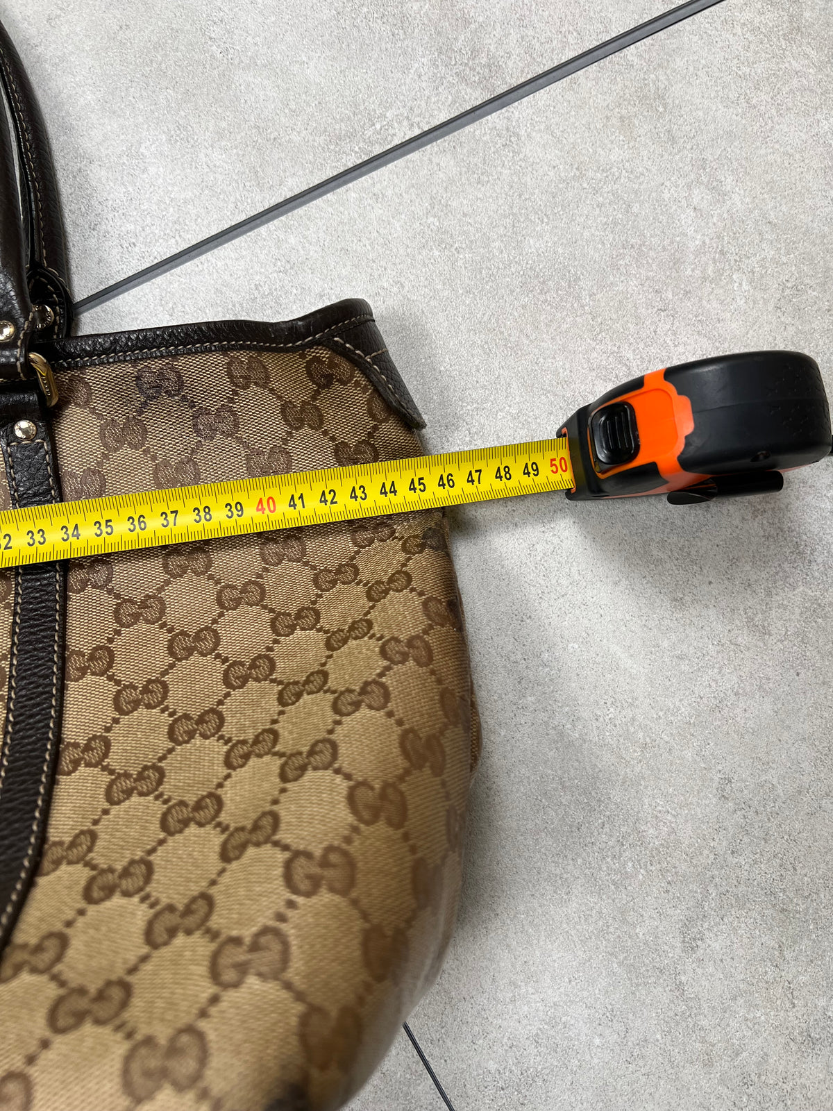 Gucci Monogram Crystal Canvas Bag