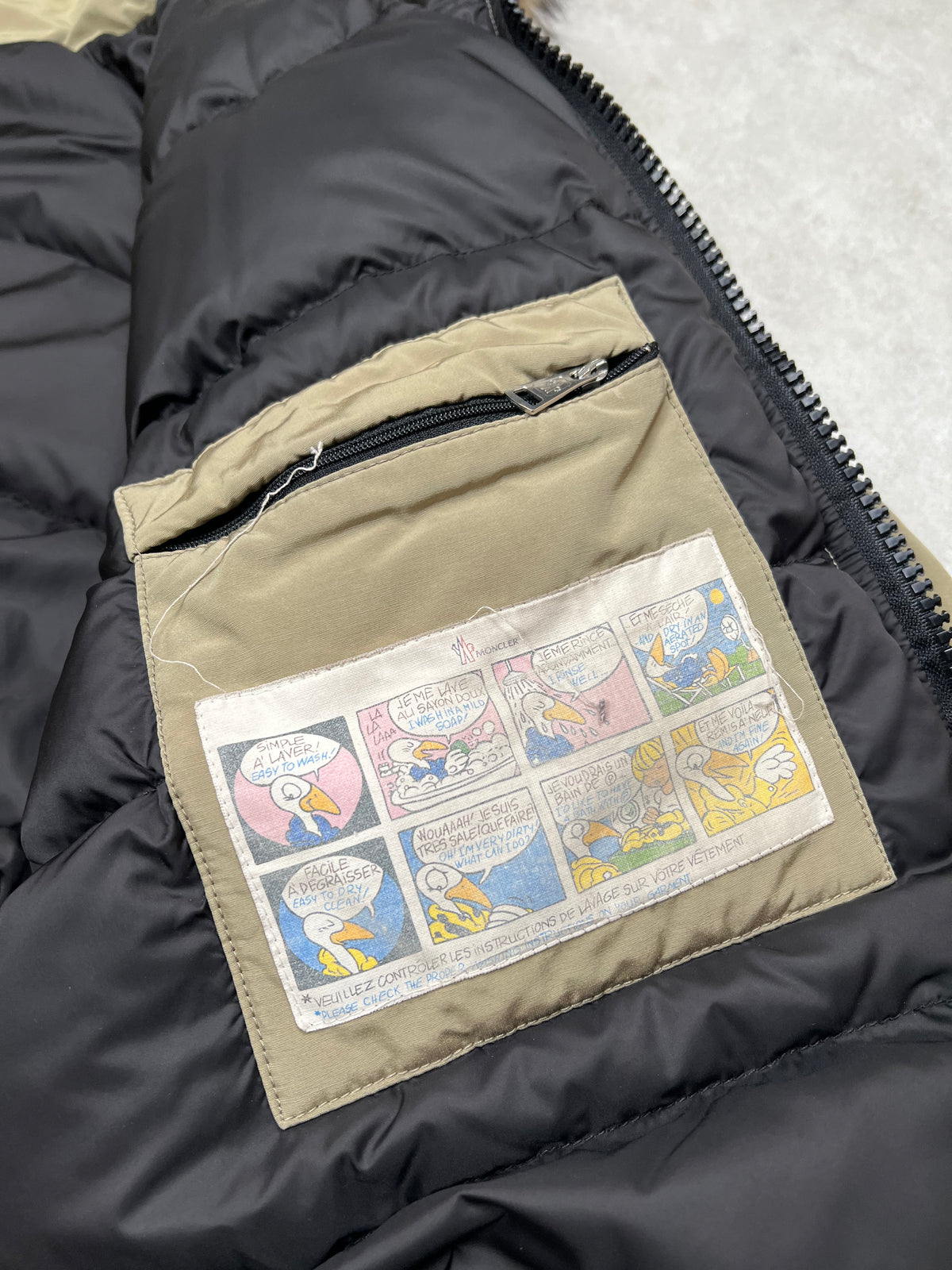 Moncler Fur Puffer (L)