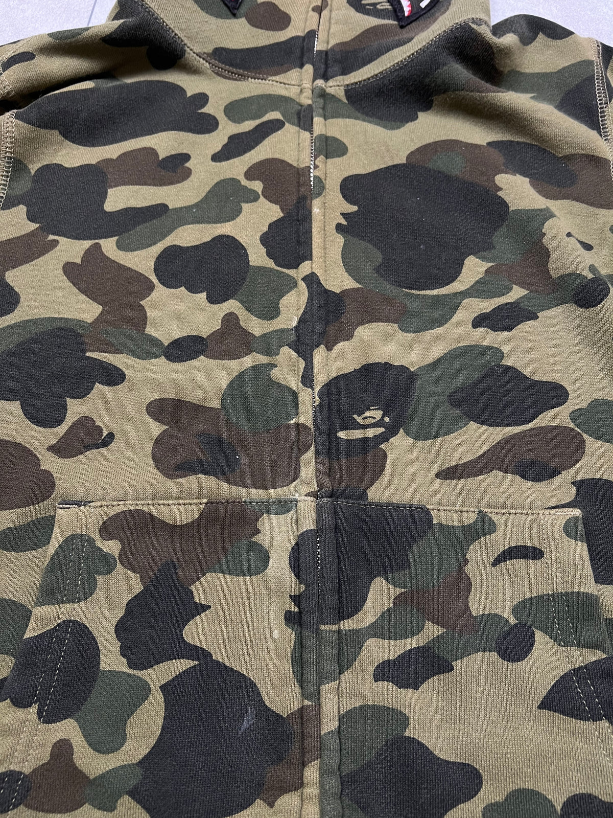 Bape PONR Shark Zip-Up Hoodie (S)