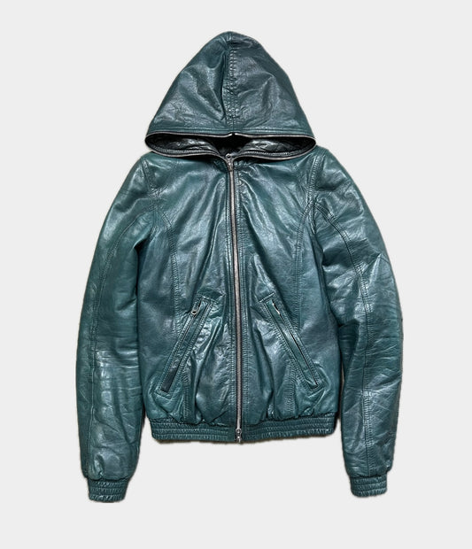 Duvetica Leather Jacket (XXS)