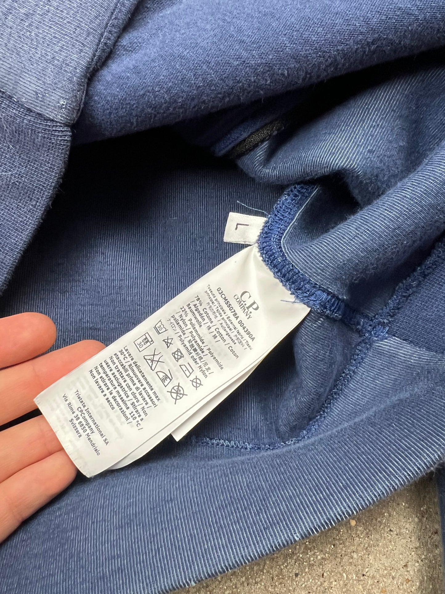 CP Conpany Spayser Zip-Up (M-L)