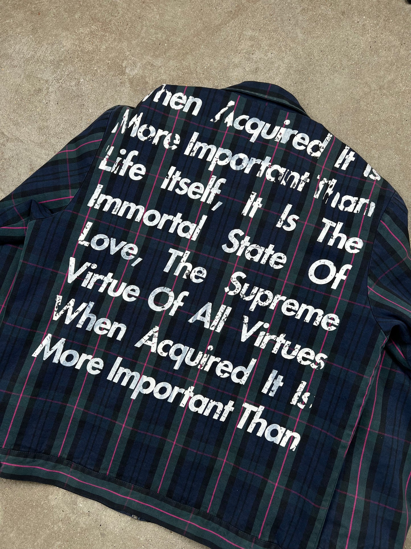 Supreme JUNYA WATANABE CDG MAN Printed Jacket (M)