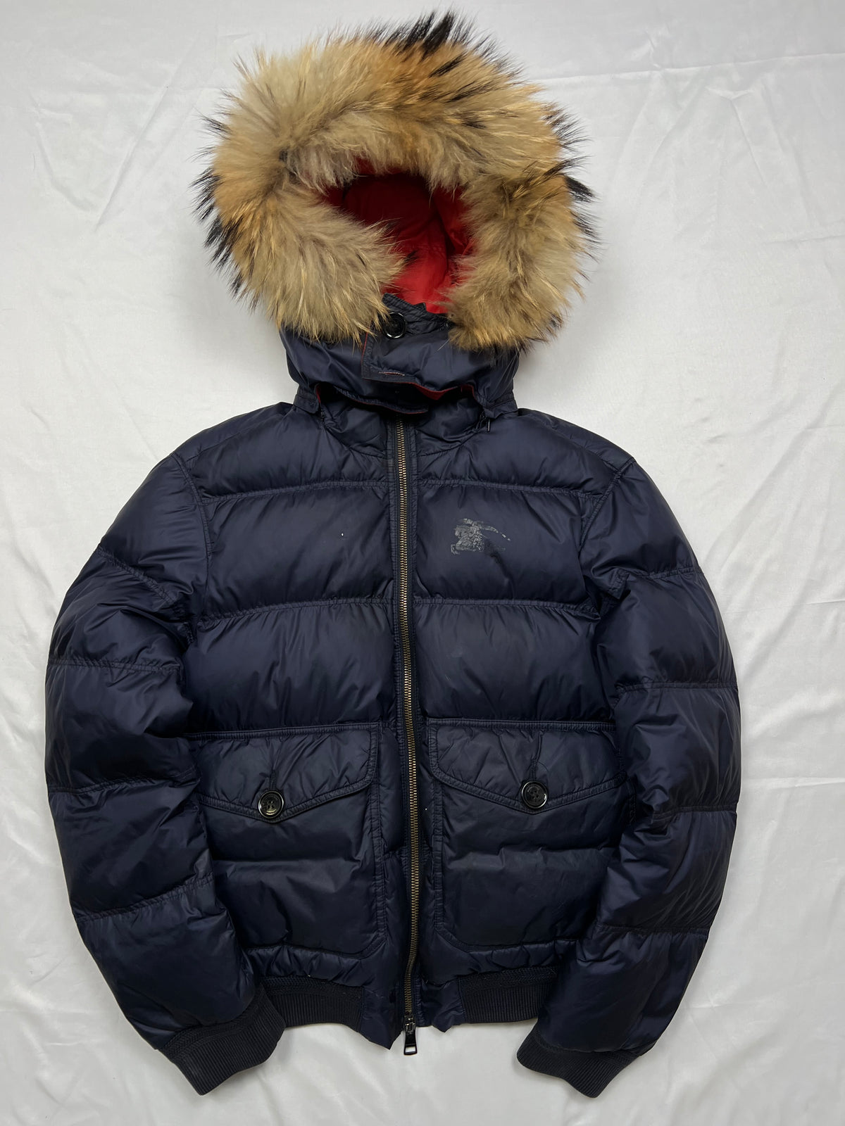 Burberry Fur Puffer (S)