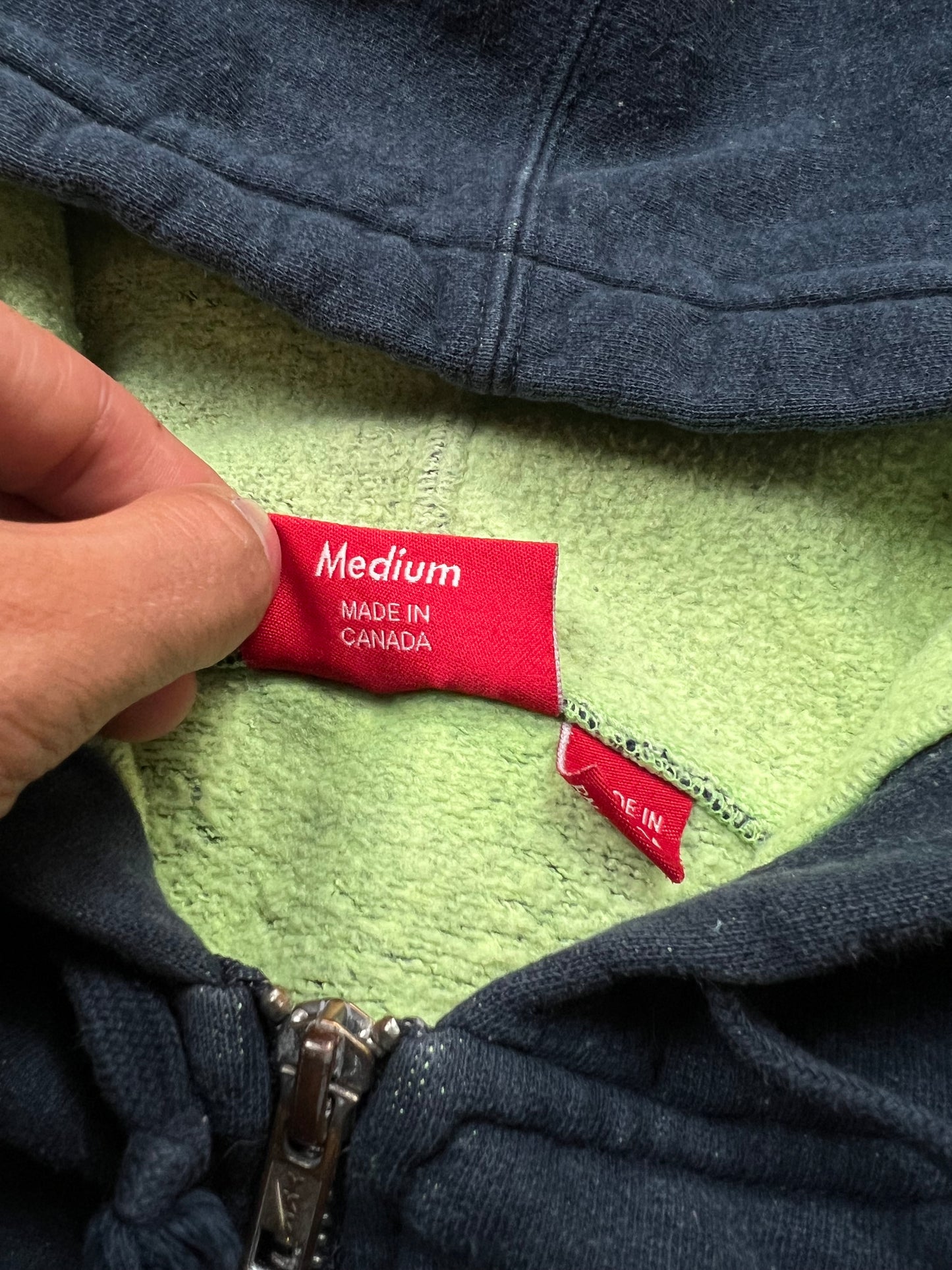 Supreme Zip-Up Hoodie (M)