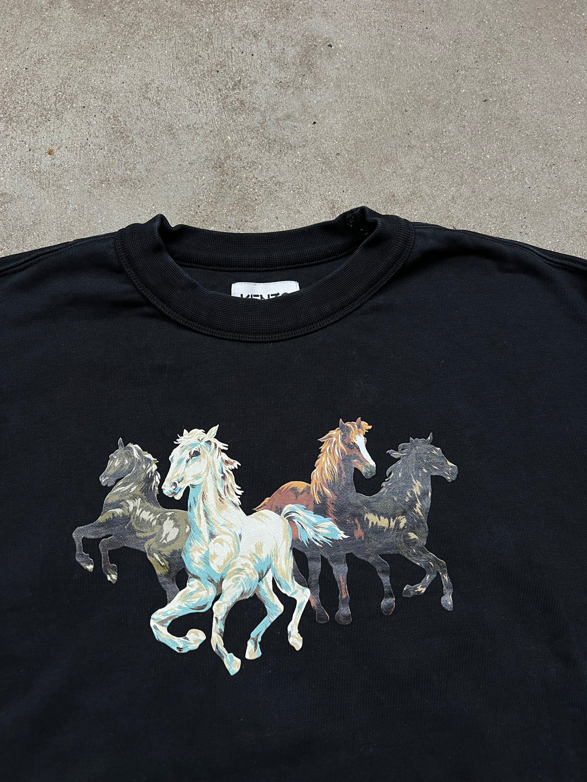Kenzo Horses Sweater (M)
