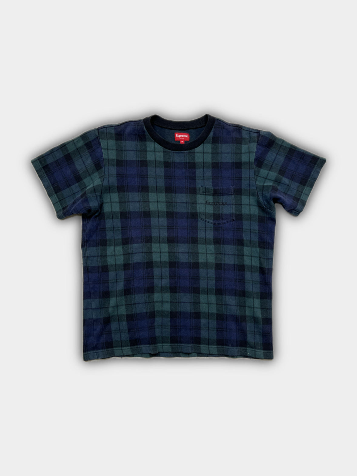 Supreme Plaid Tee (M)