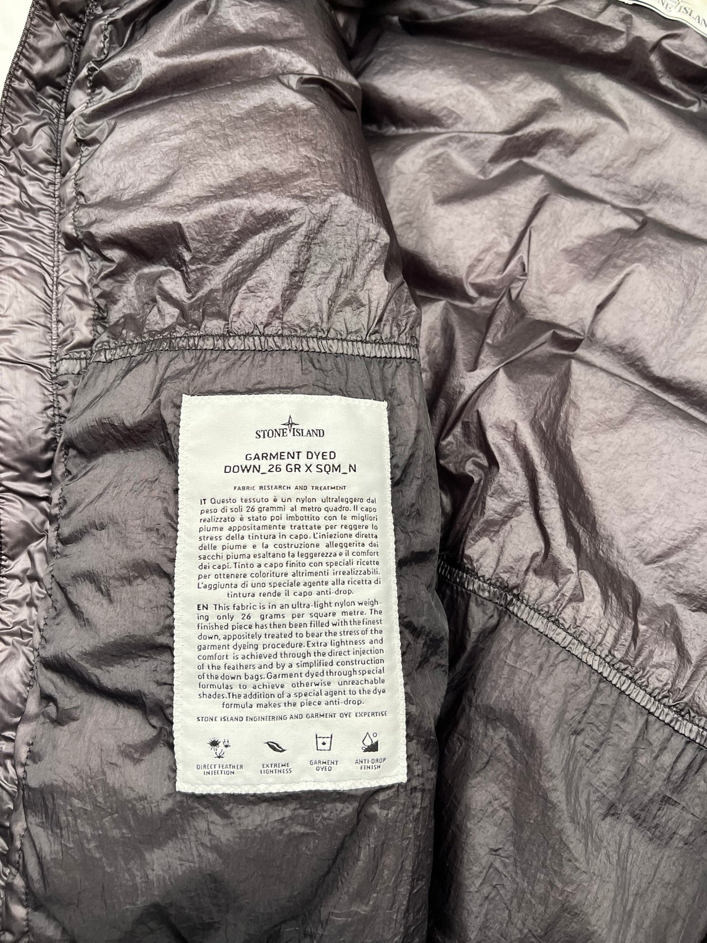 Stone Island 2014 Black Garment Dyed Puffer (M/L)