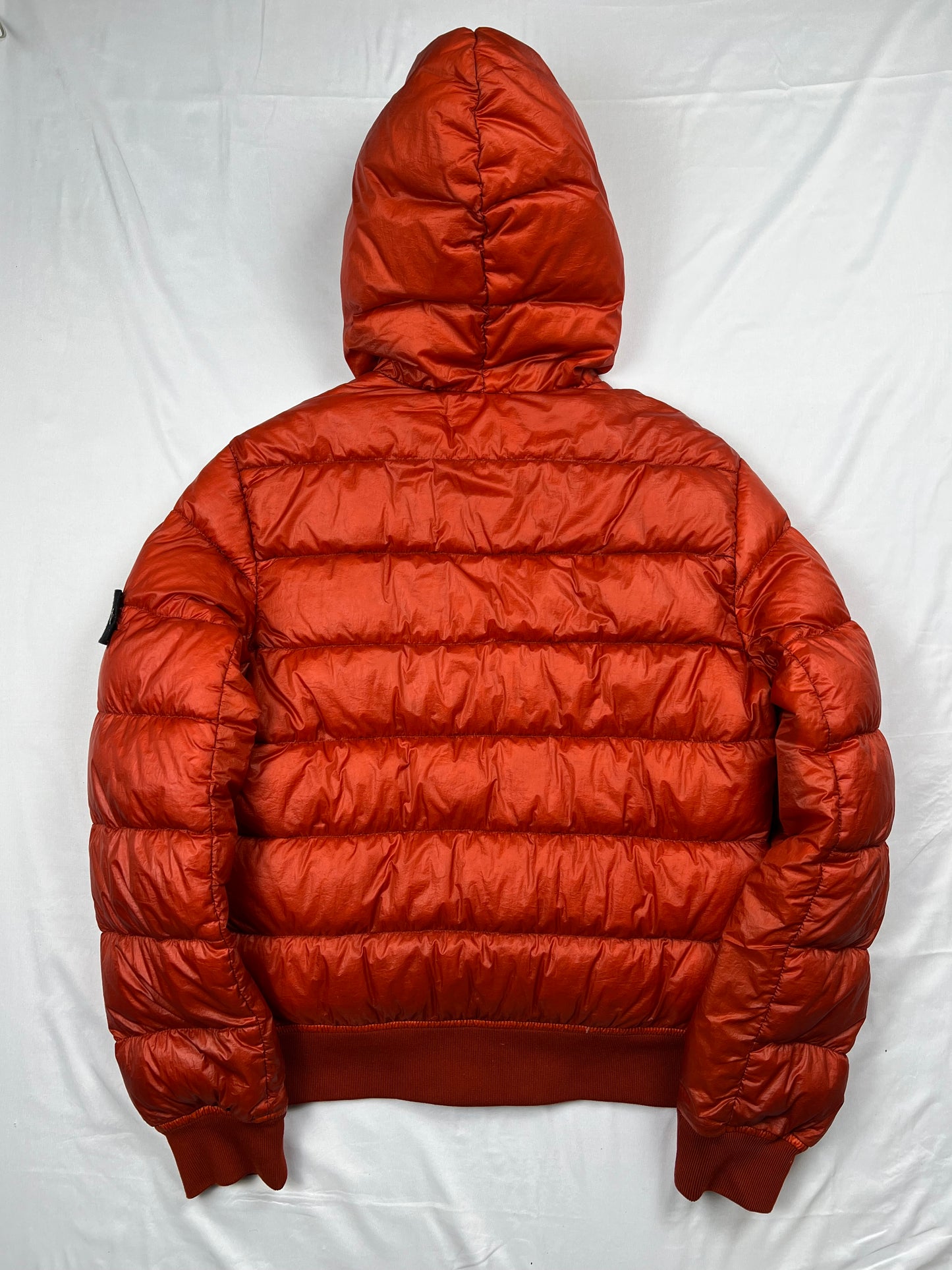 Stone Island 2014 Red Garment Dyed Puffer (S)