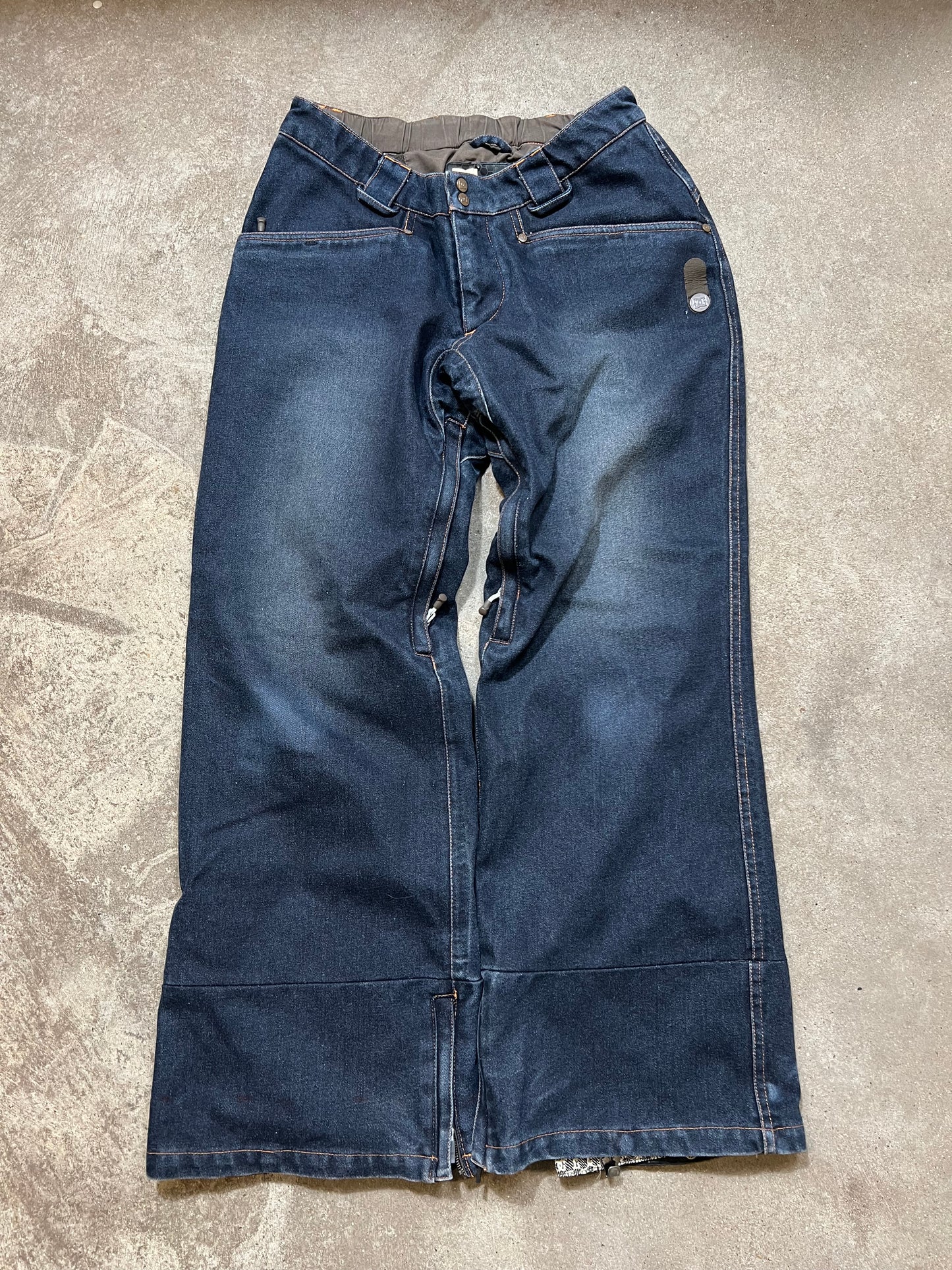 DC skiing/snow jeans (Small)