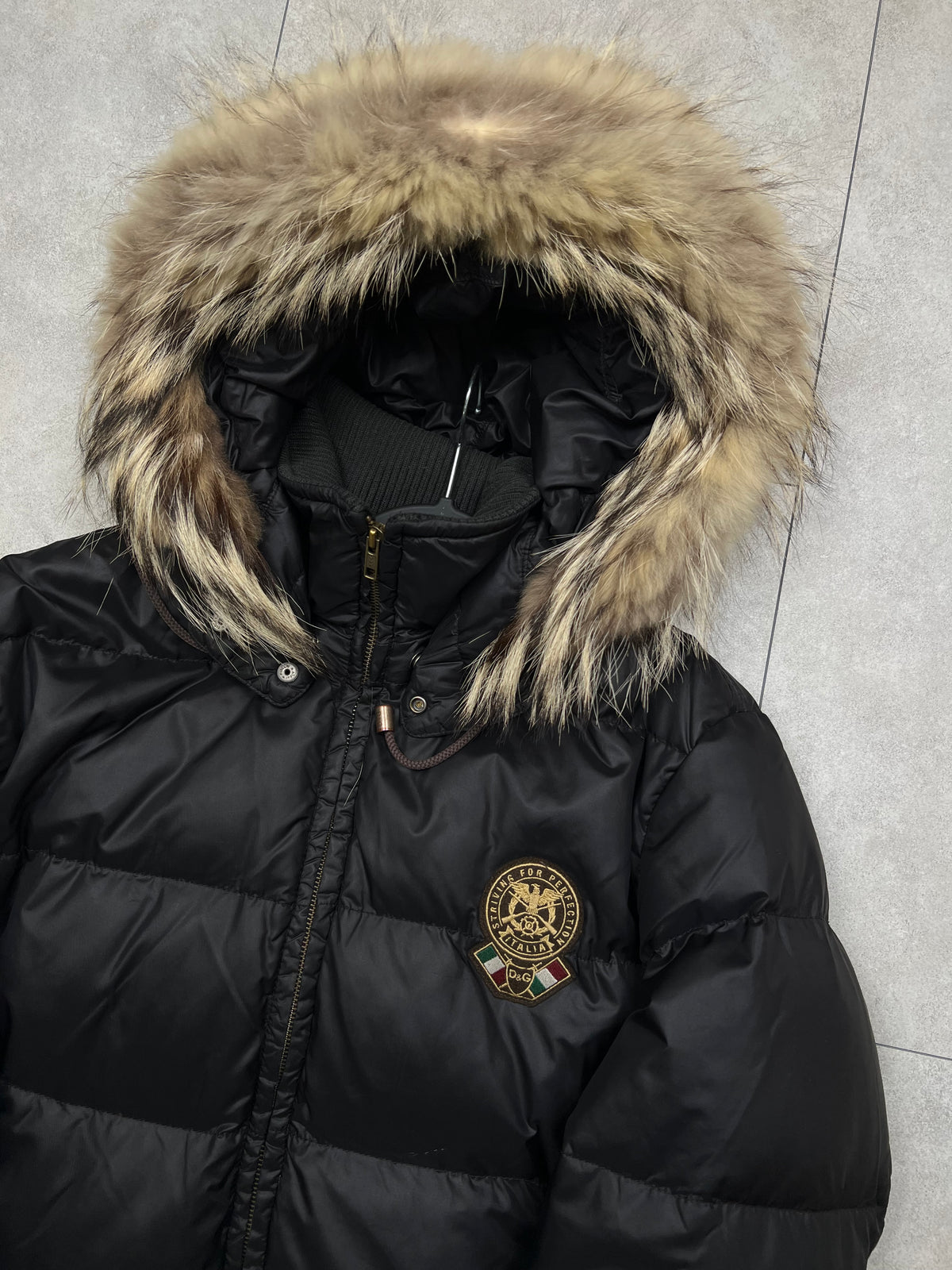 Dolce & Gabbana Fur Puffer (M/L)