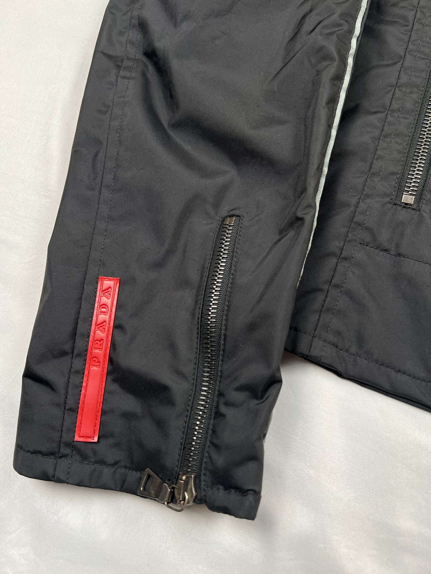 .Prada Black Nylon Jacket (M/L)