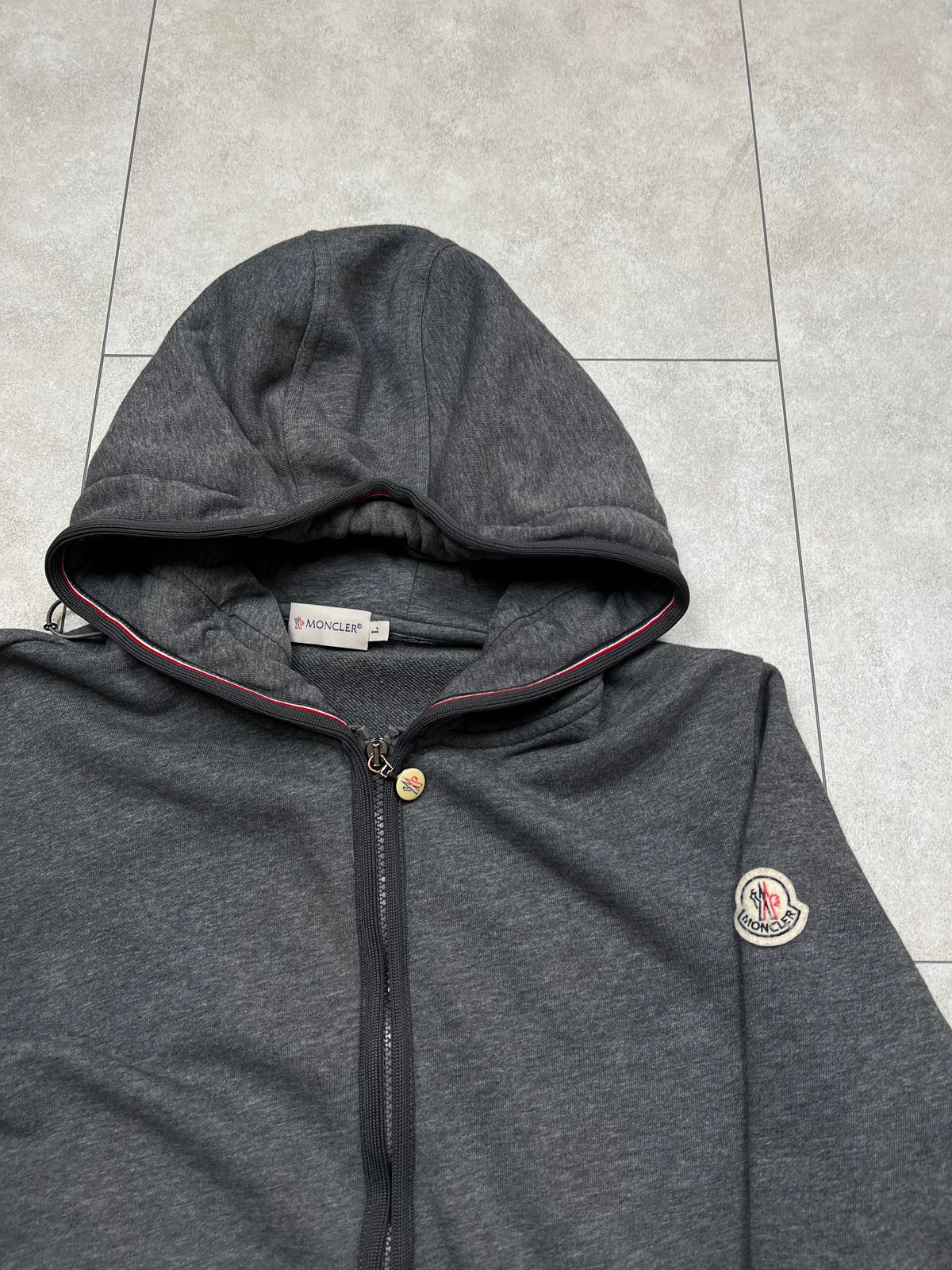 Moncler Zip-Up Hoodie (S/M)