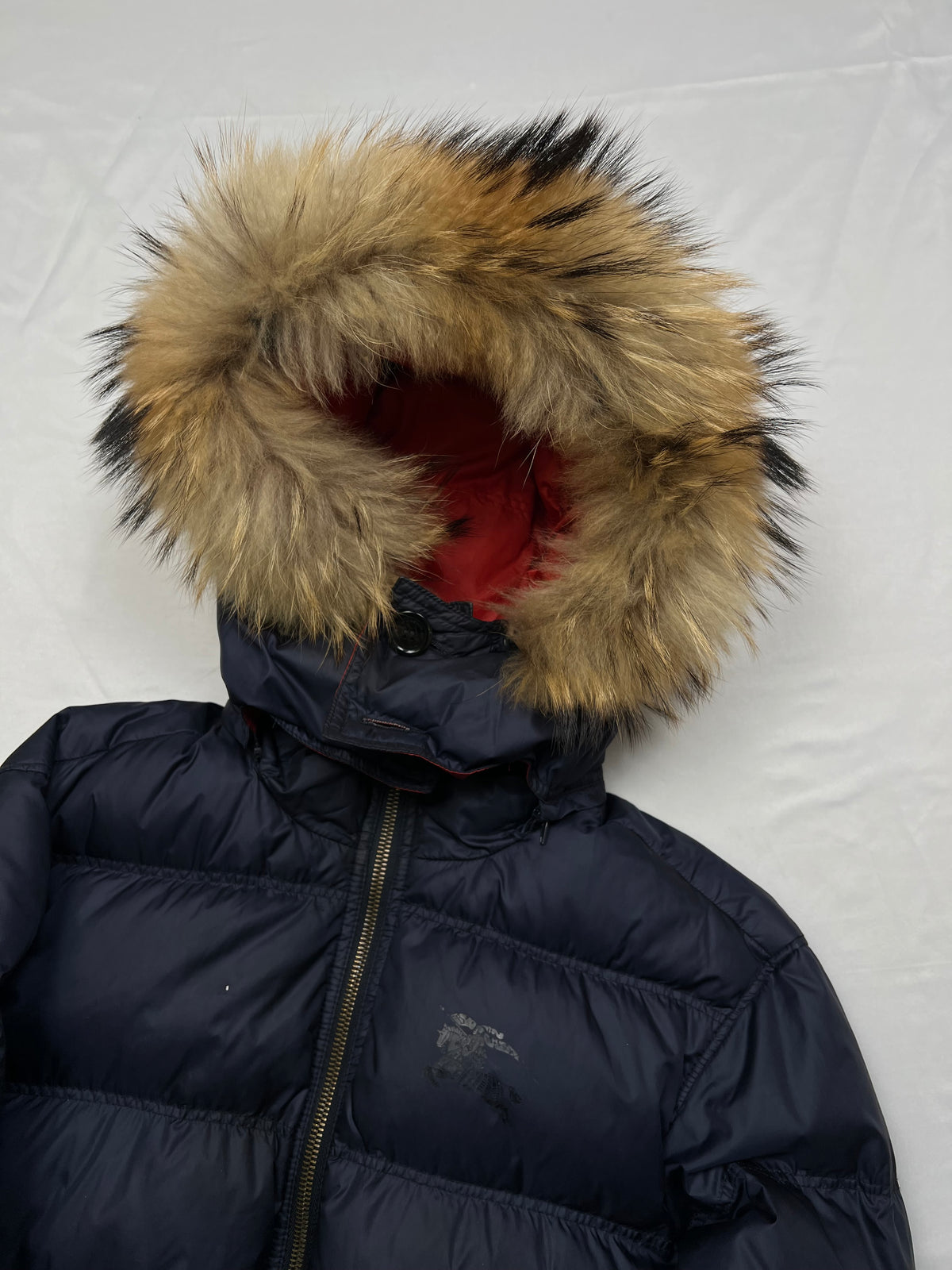 Burberry Fur Puffer (S)