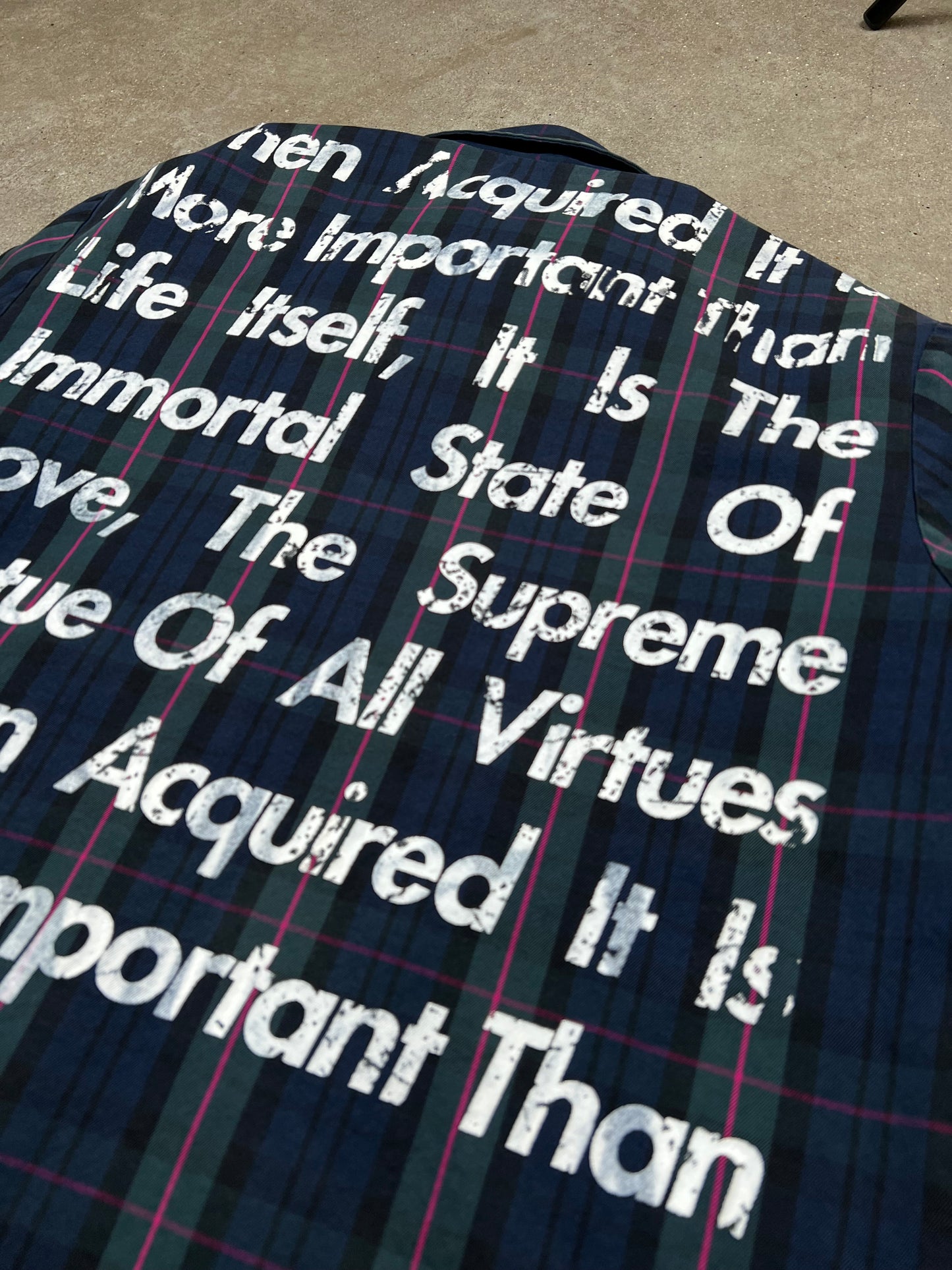 Supreme JUNYA WATANABE CDG MAN Printed Jacket (M)