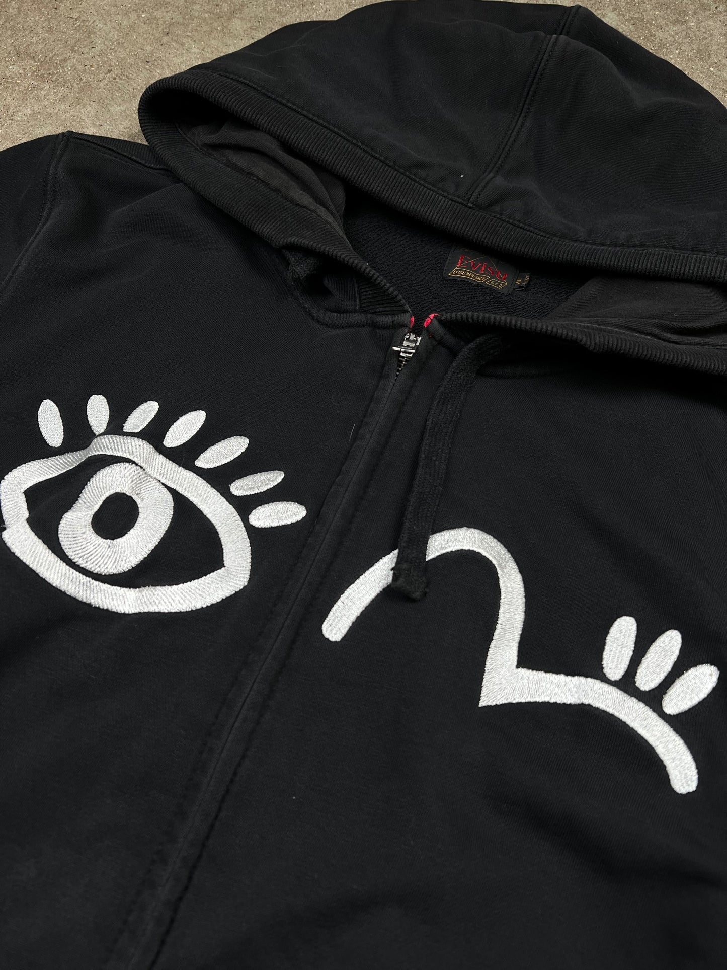 Evisu Zip-Up Hoodie (L/XL)
