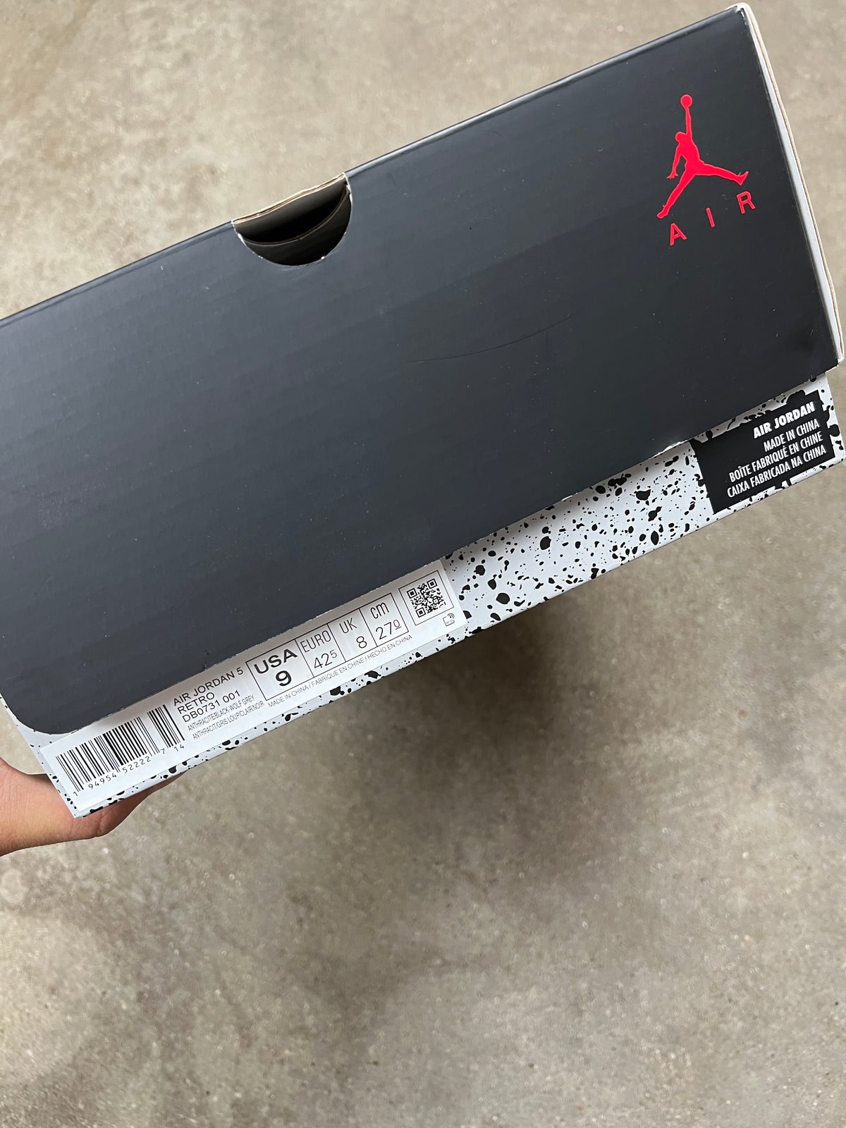 Air Jordan 5 Anthracite (42.5)