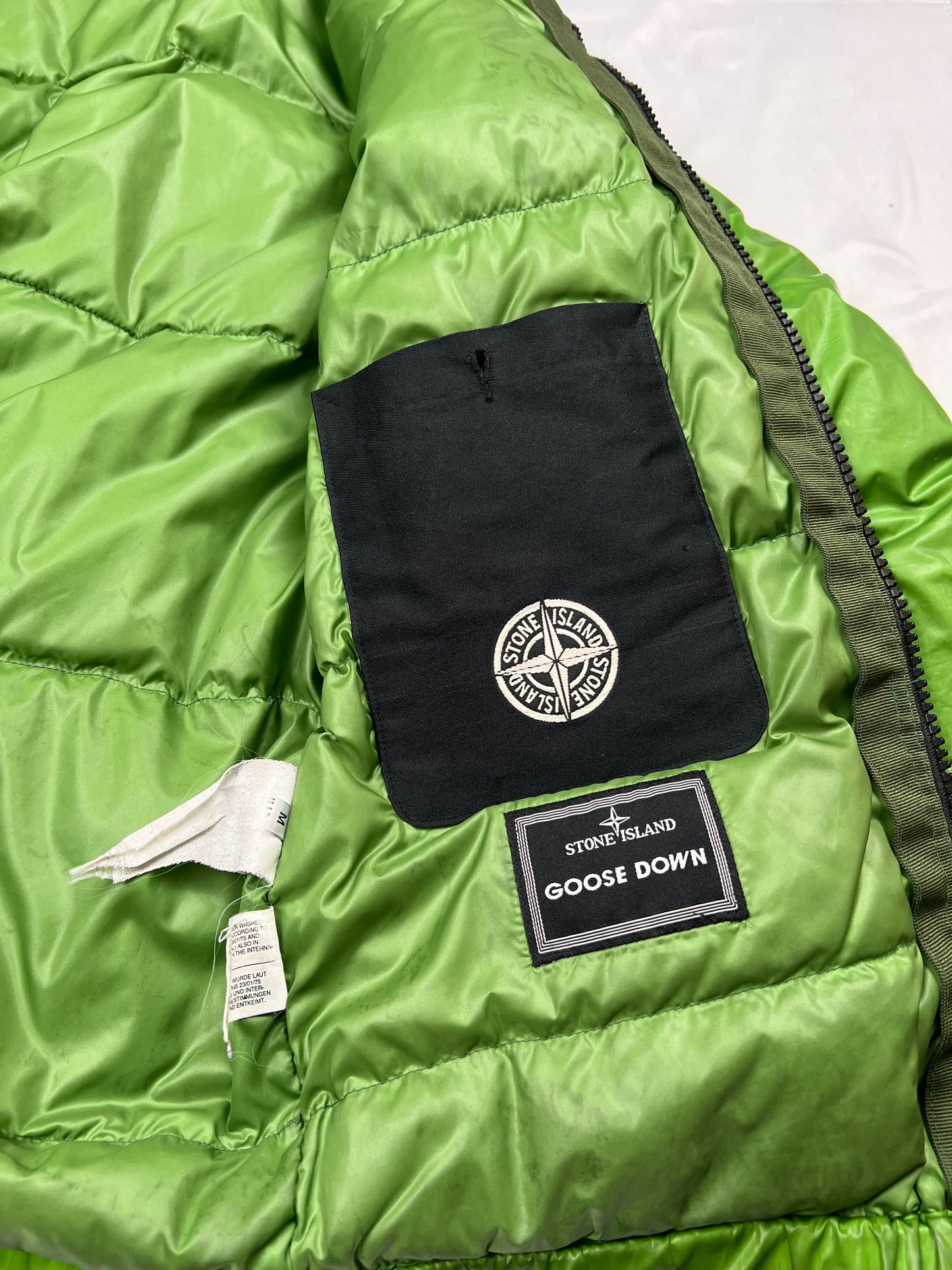 Stone Island 2007 Green Down Puffer (S/M)