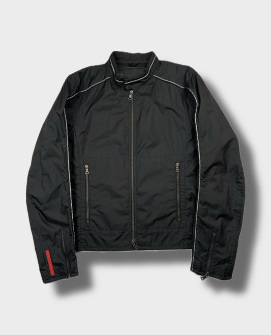 .Prada Black Nylon Jacket (M/L)