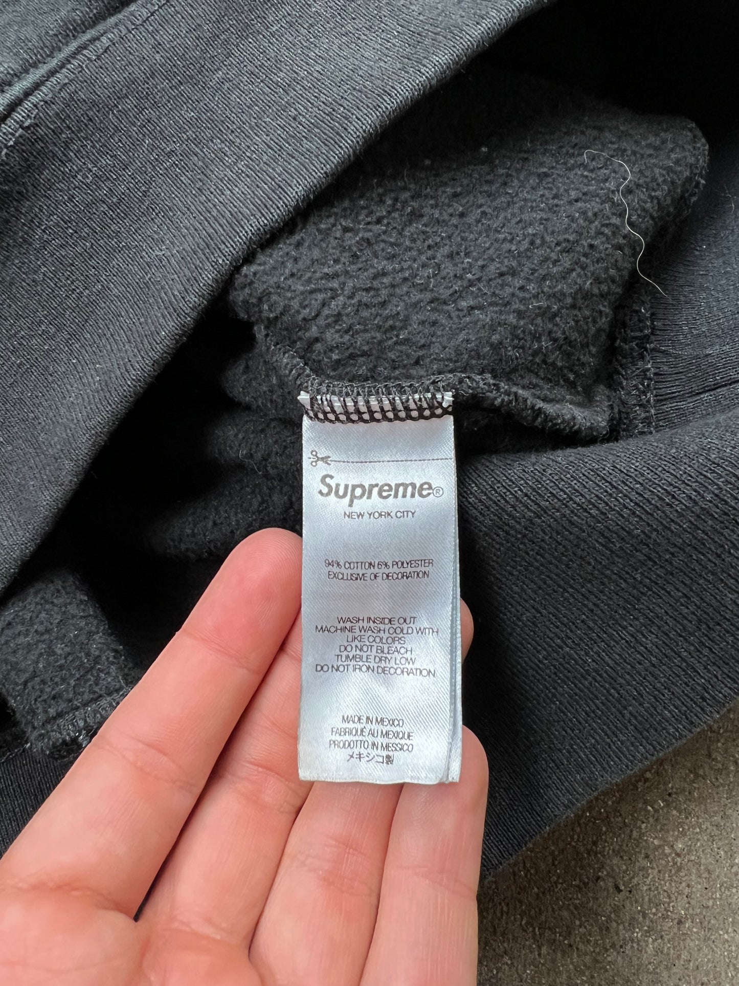 Supreme Tag Hoodie (S)
