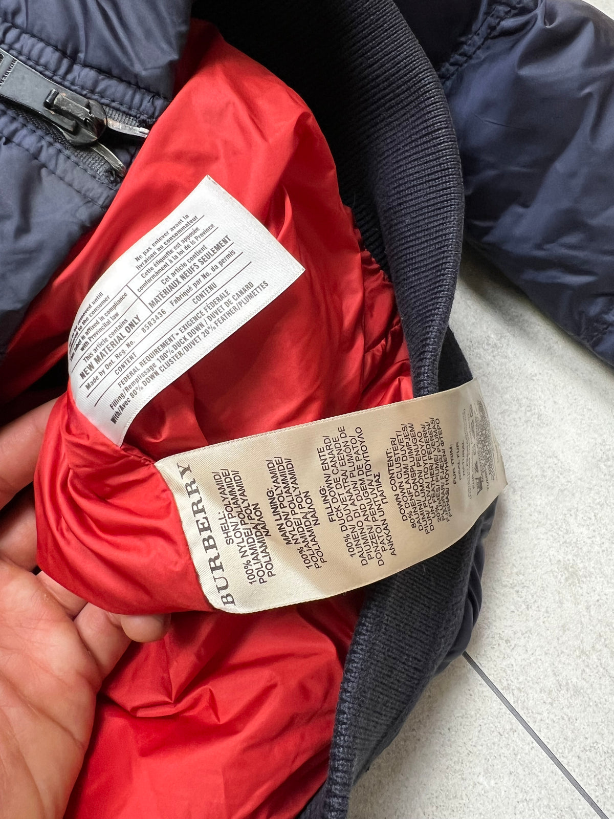 Burberry Fur Puffer (XL)