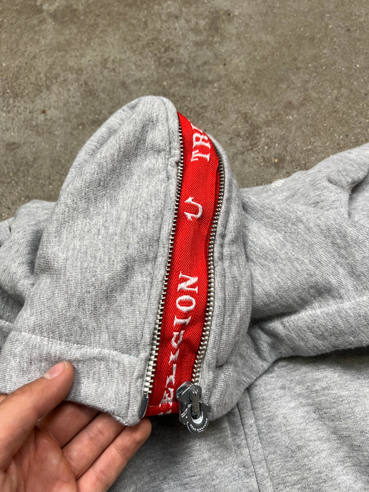 True Religion Zip-Up Hoodie (XL)