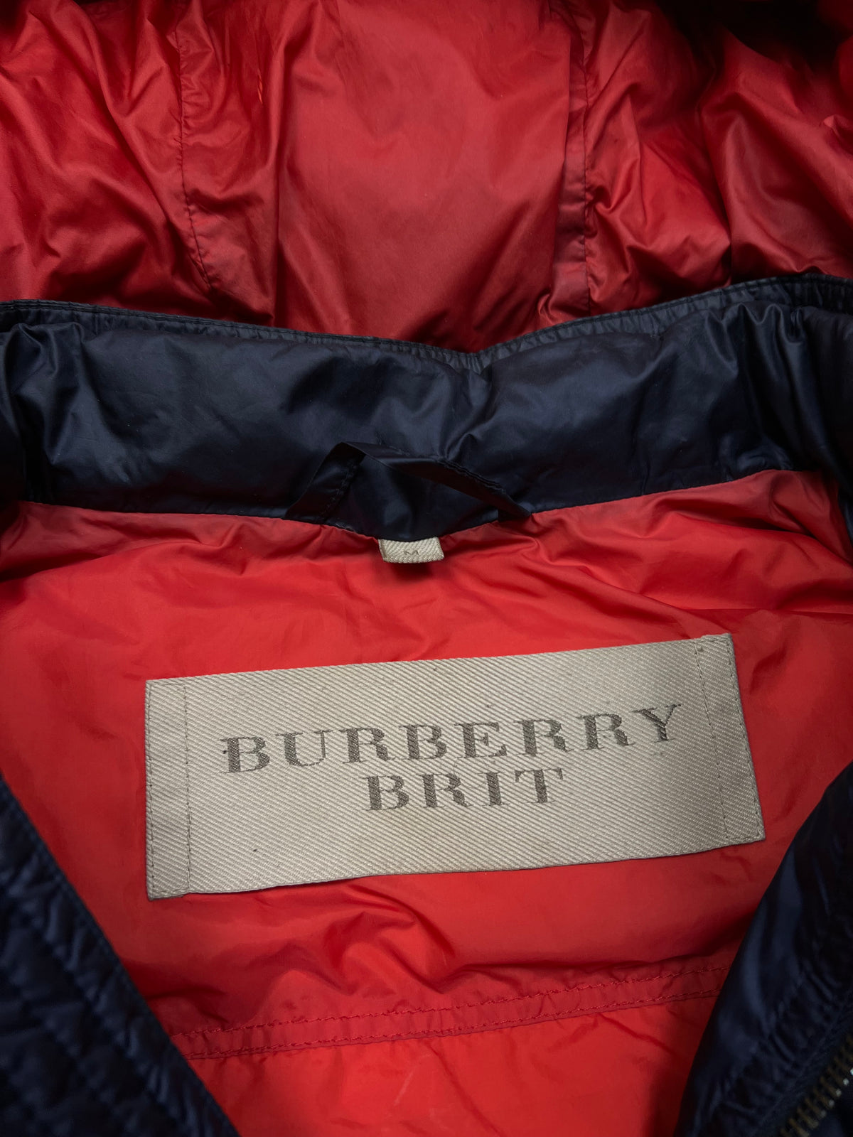 Burberry Fur Puffer (S)