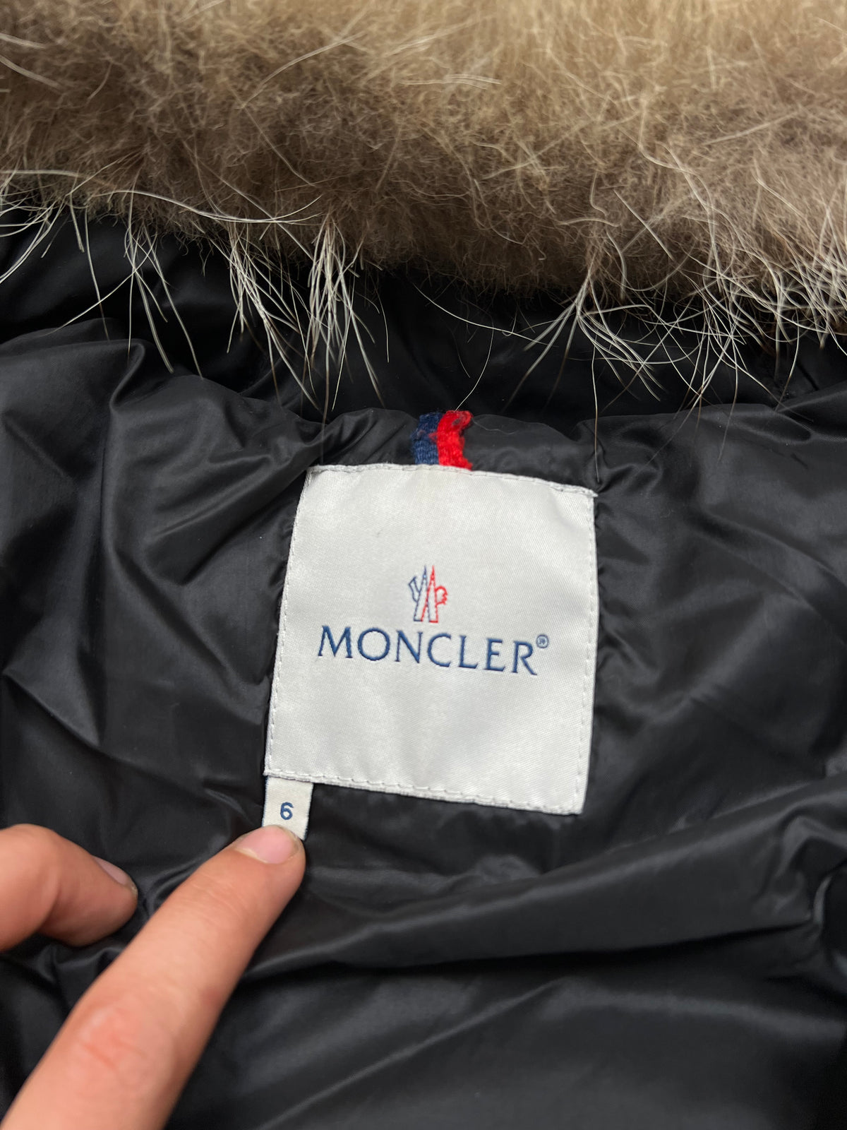 Moncler Fur Puffer (XL)
