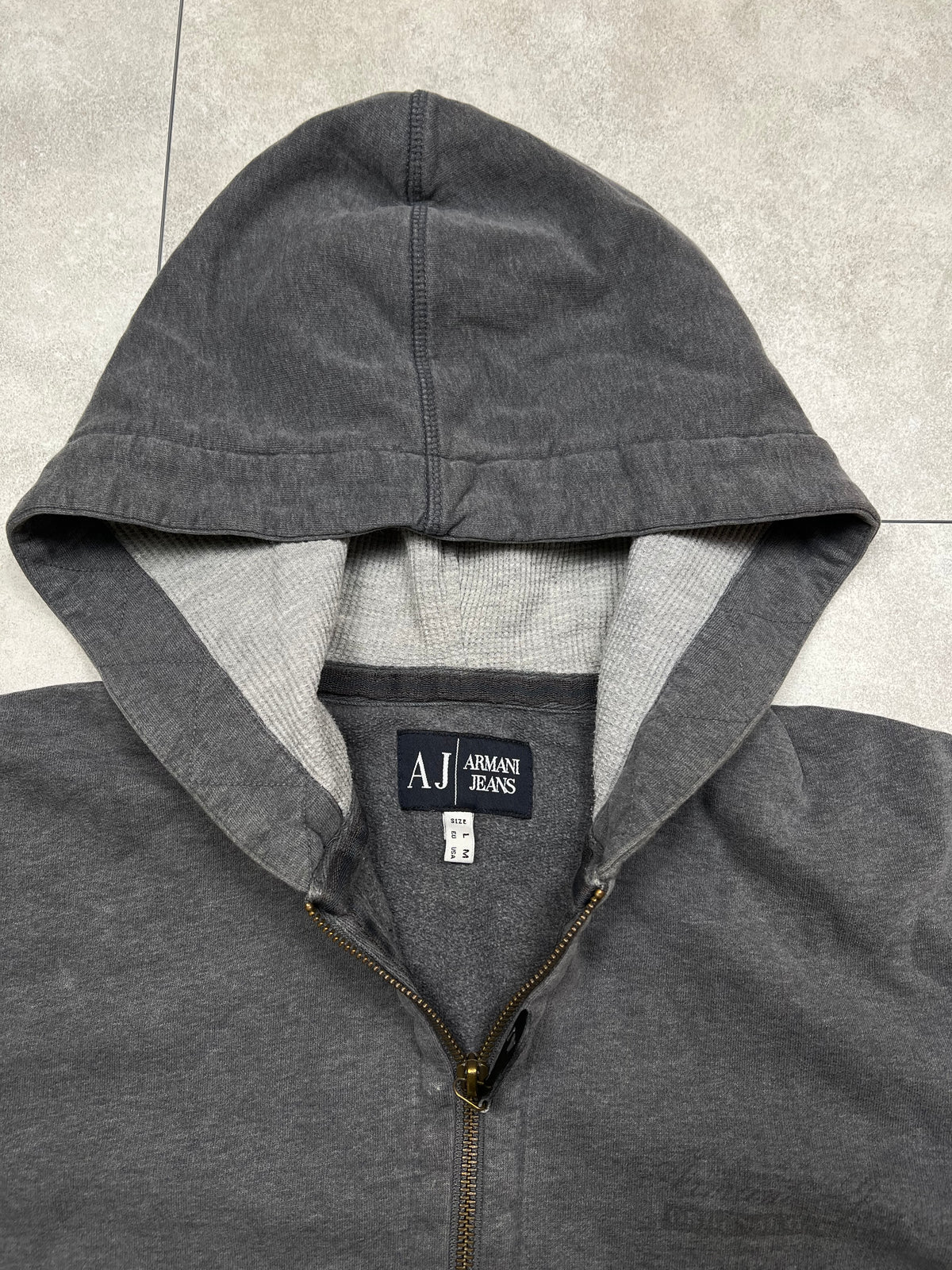 Armani Jeans Zip-Up Hoodie (S/M)