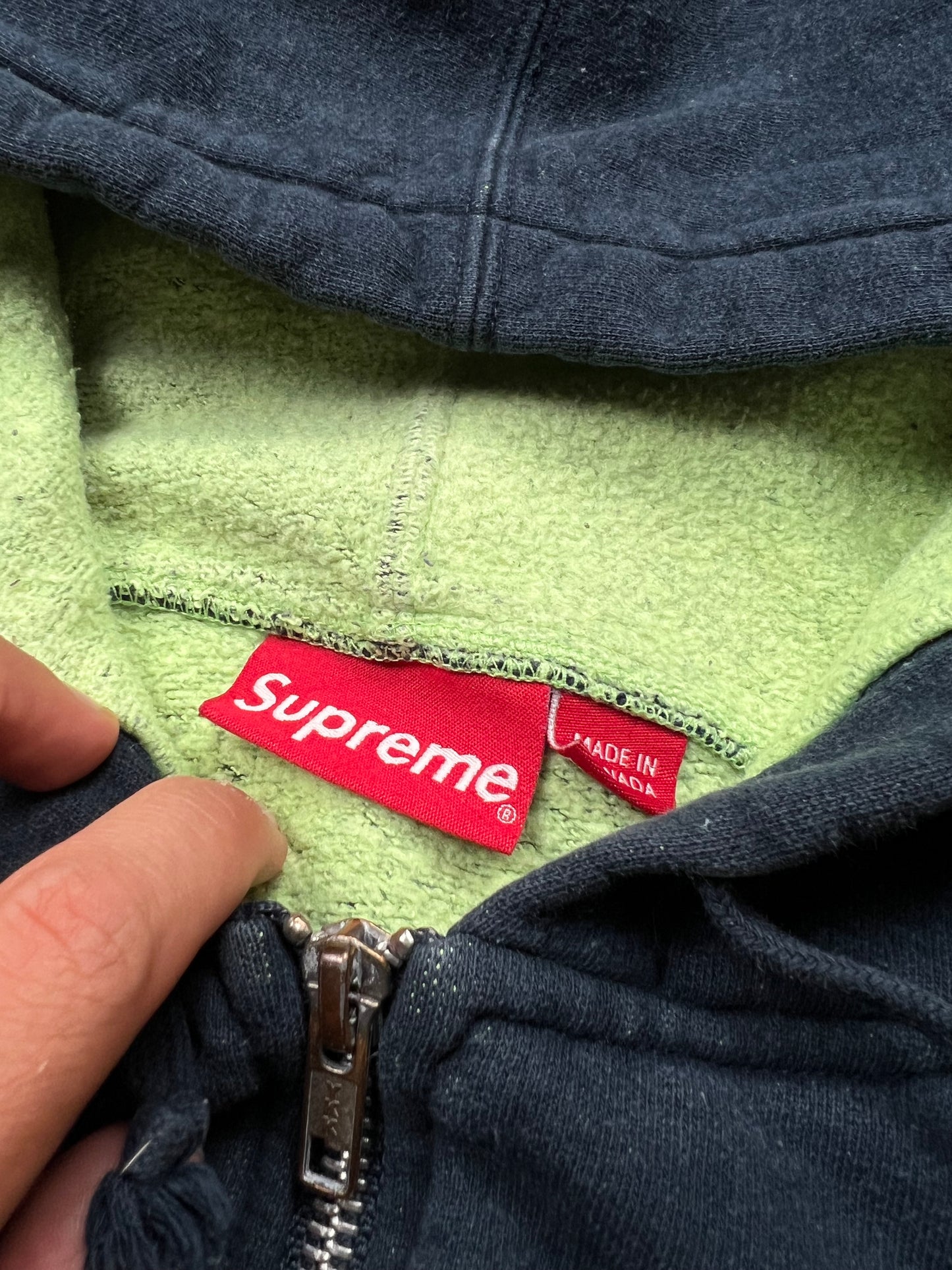 Supreme Zip-Up Hoodie (M)