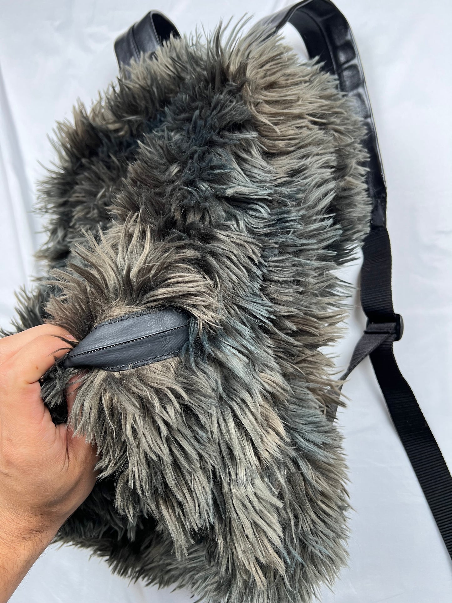 Maison Margiela backpack Eco fur