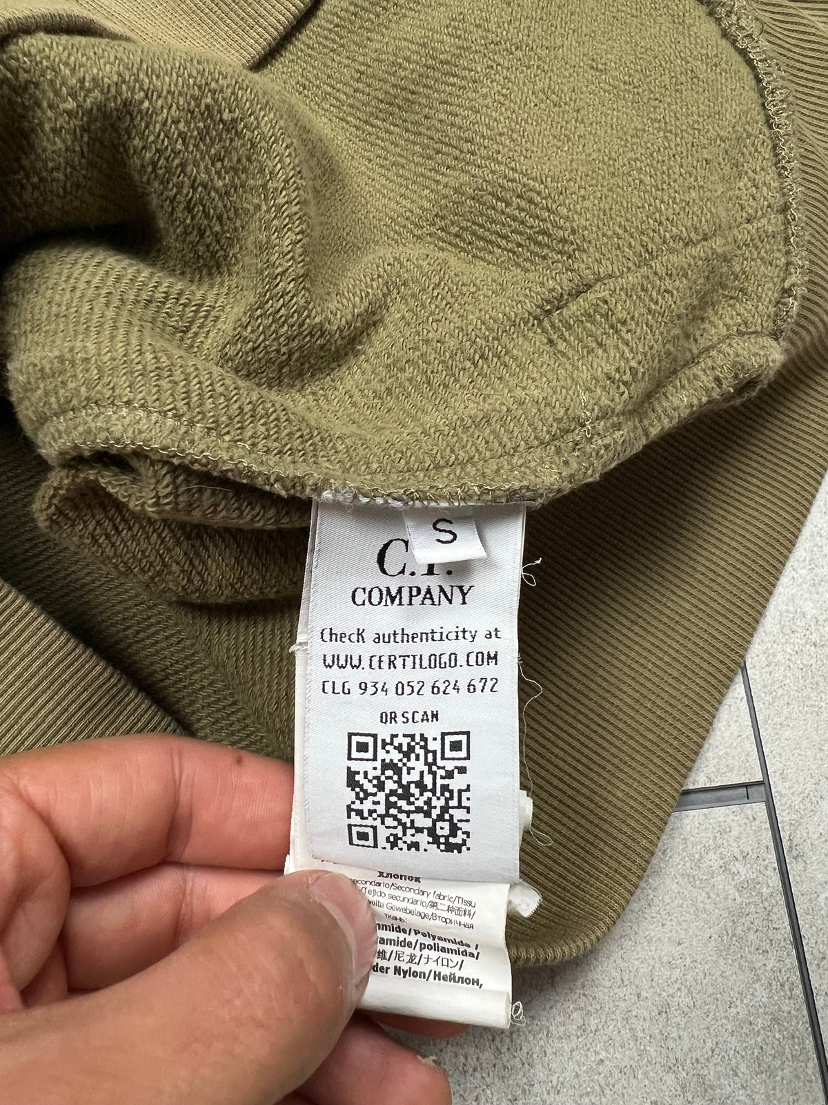 Cp Company Zip-Up Hoodie (S)