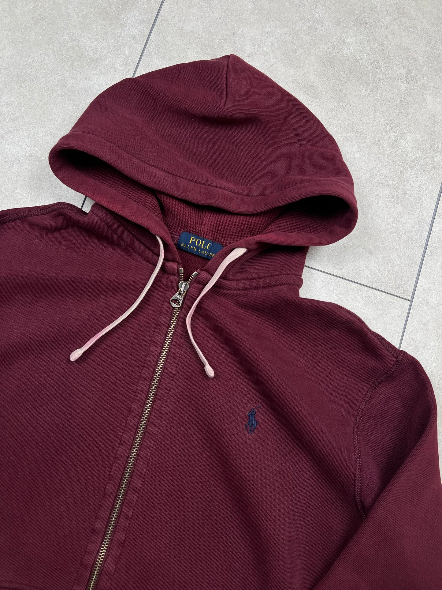 Ralph Lauren Zip-Up Hoodie (M)